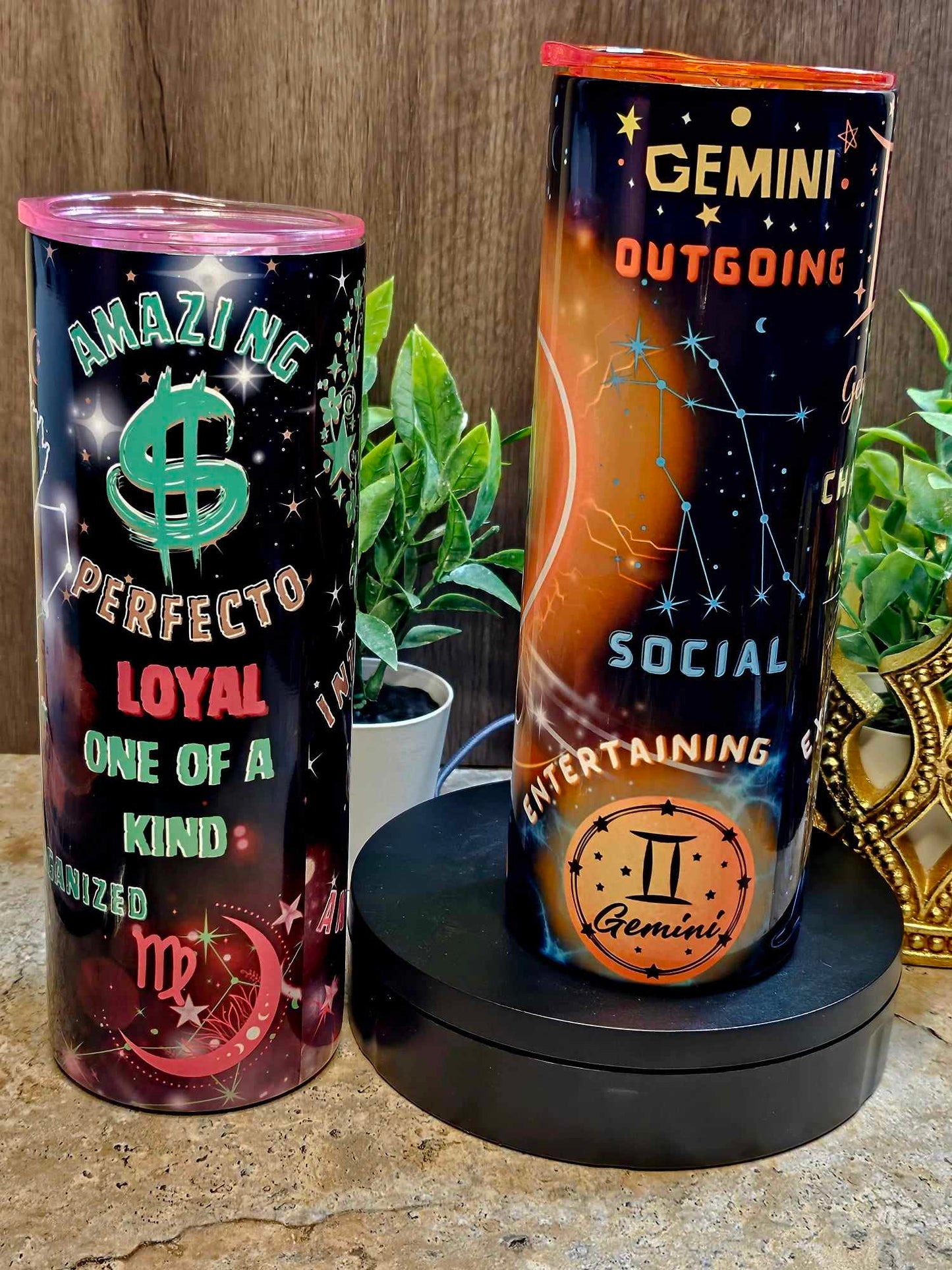 GEMINI ZODIAC (Personalized) 20oz Tumbler