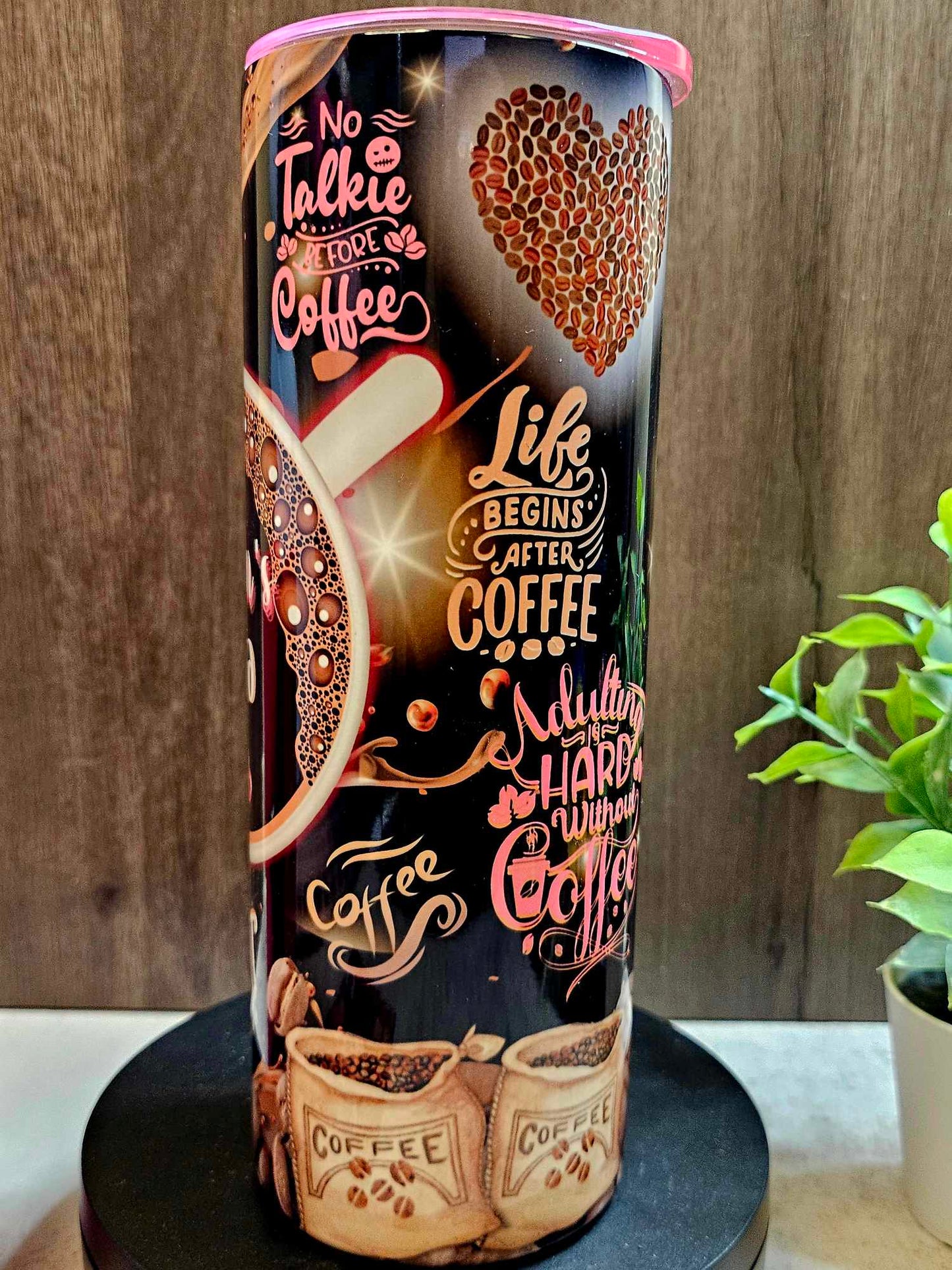 COFFEE WORLD (Personalized Item) 20oz Tumbler