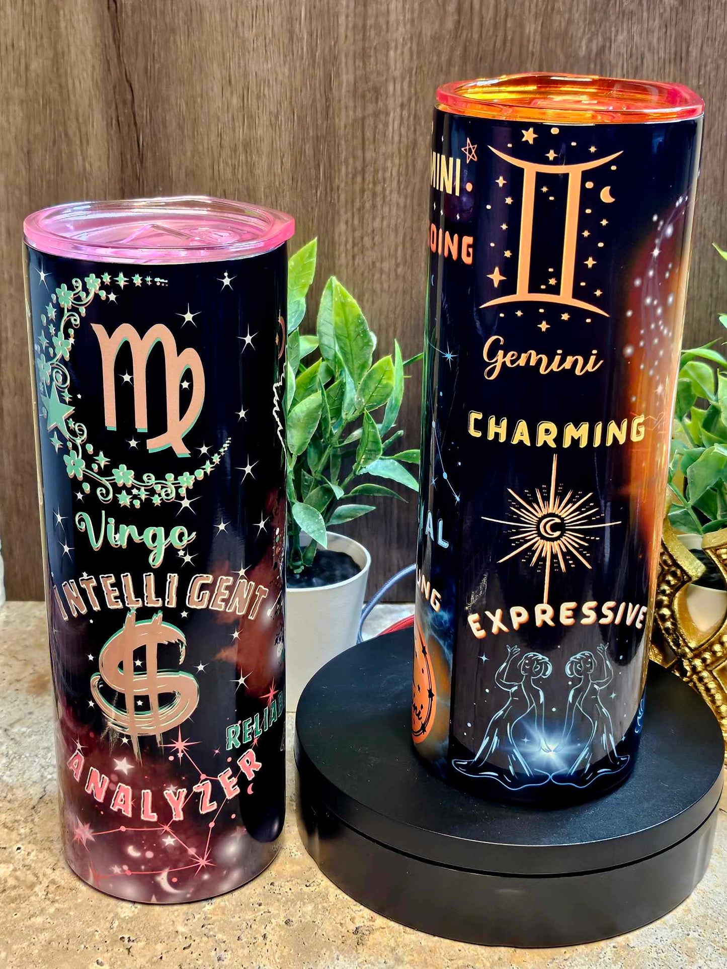 GEMINI ZODIAC (Personalized) 20oz Tumbler