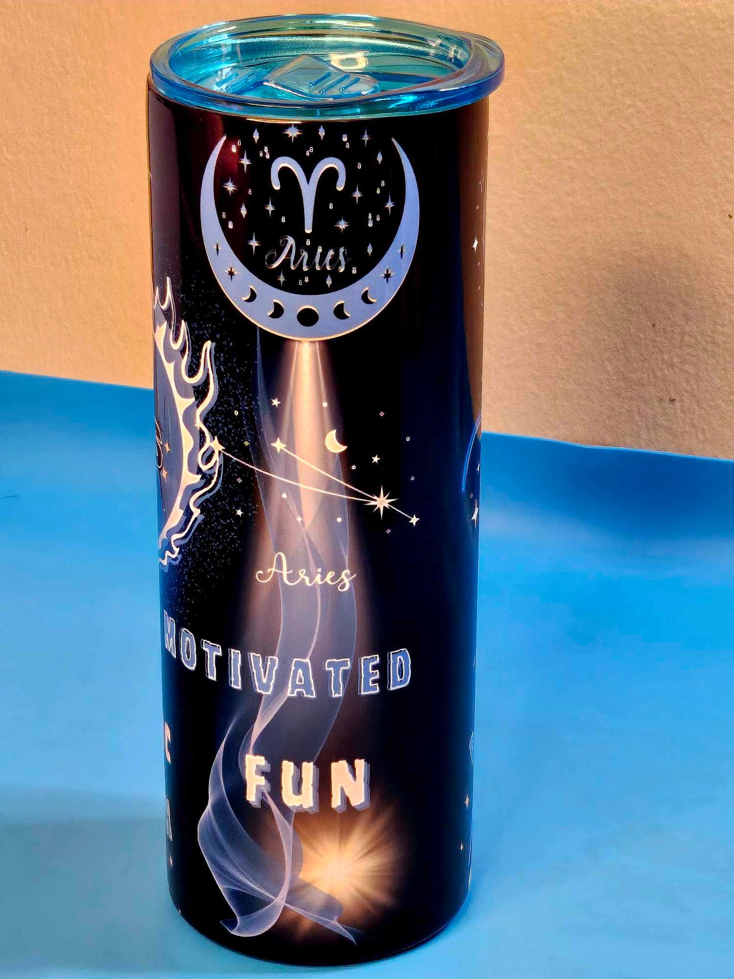 ARIES ZODIAC (Personalized) 20oz Tumbler