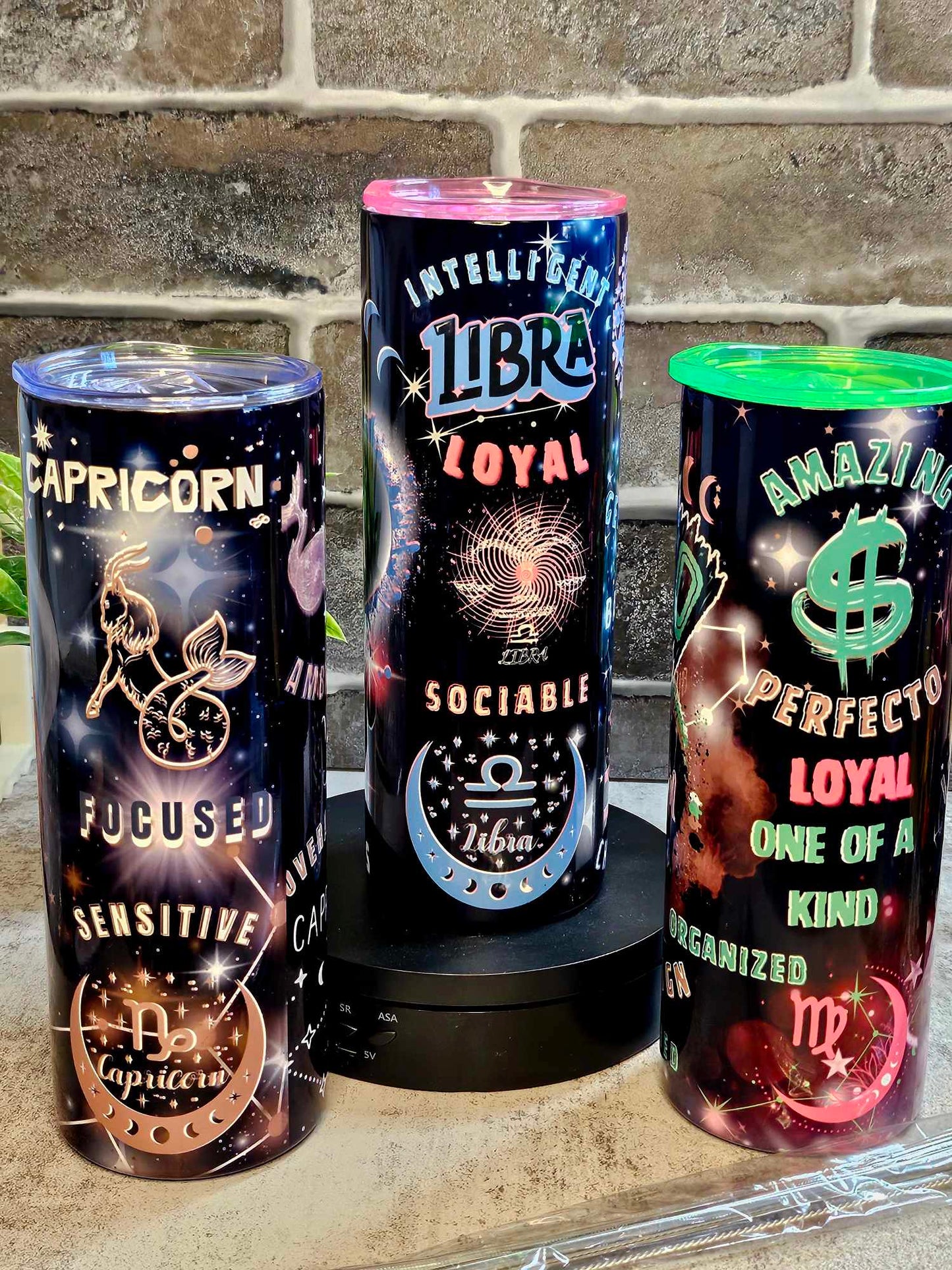LIBRA ZODIAC (Personalized) 20oz tumbler