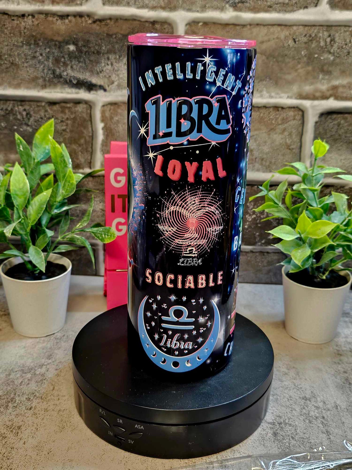 LIBRA ZODIAC (Personalized) 20oz tumbler