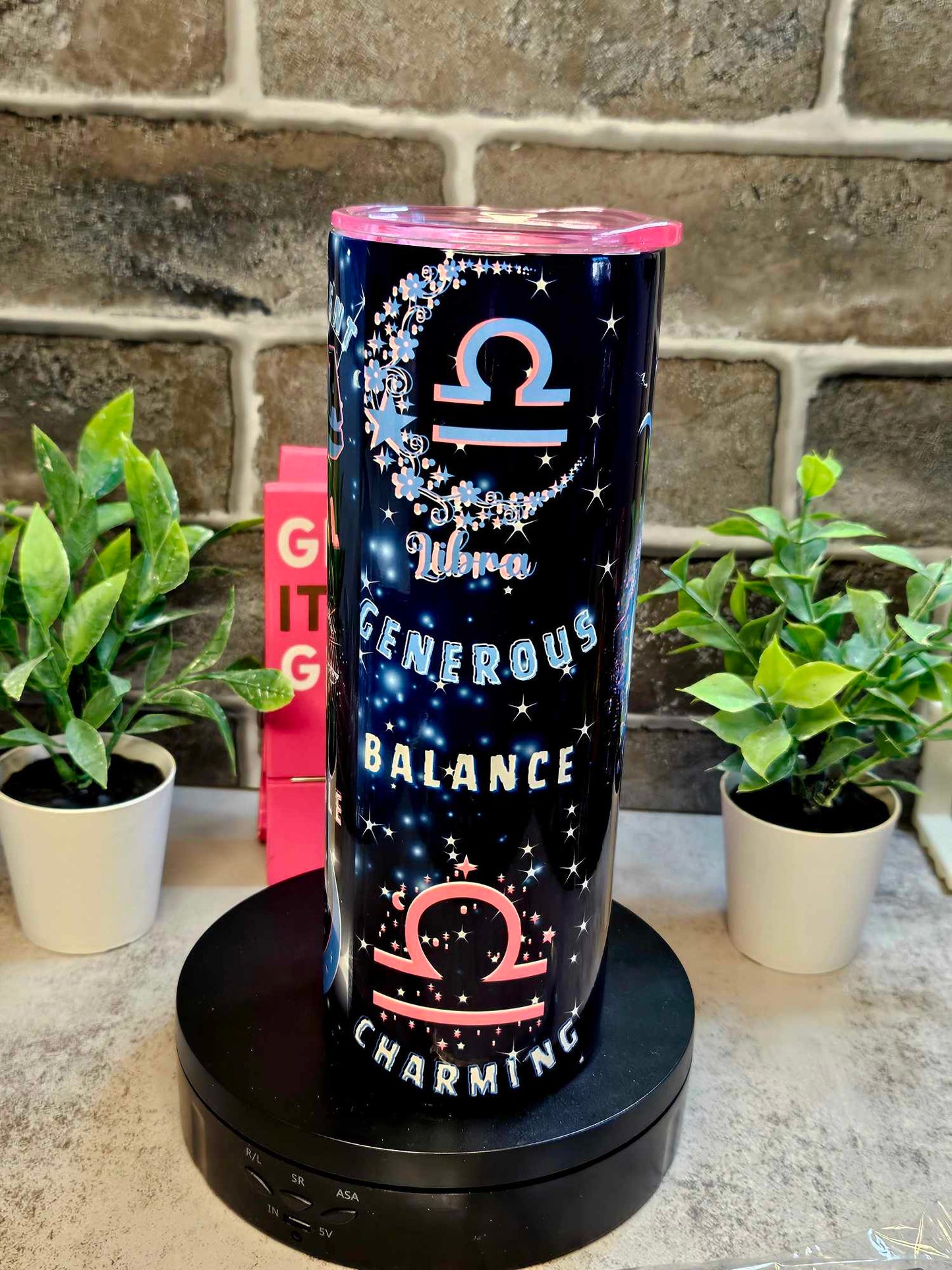LIBRA ZODIAC (Personalized) 20oz tumbler