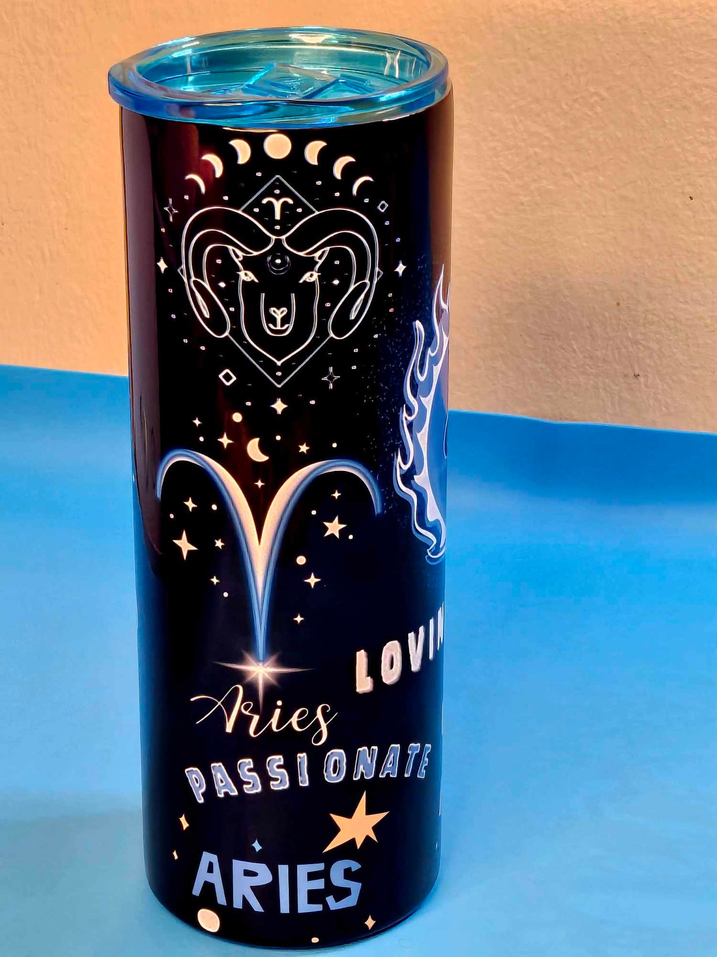 ARIES ZODIAC (Personalized) 20oz Tumbler