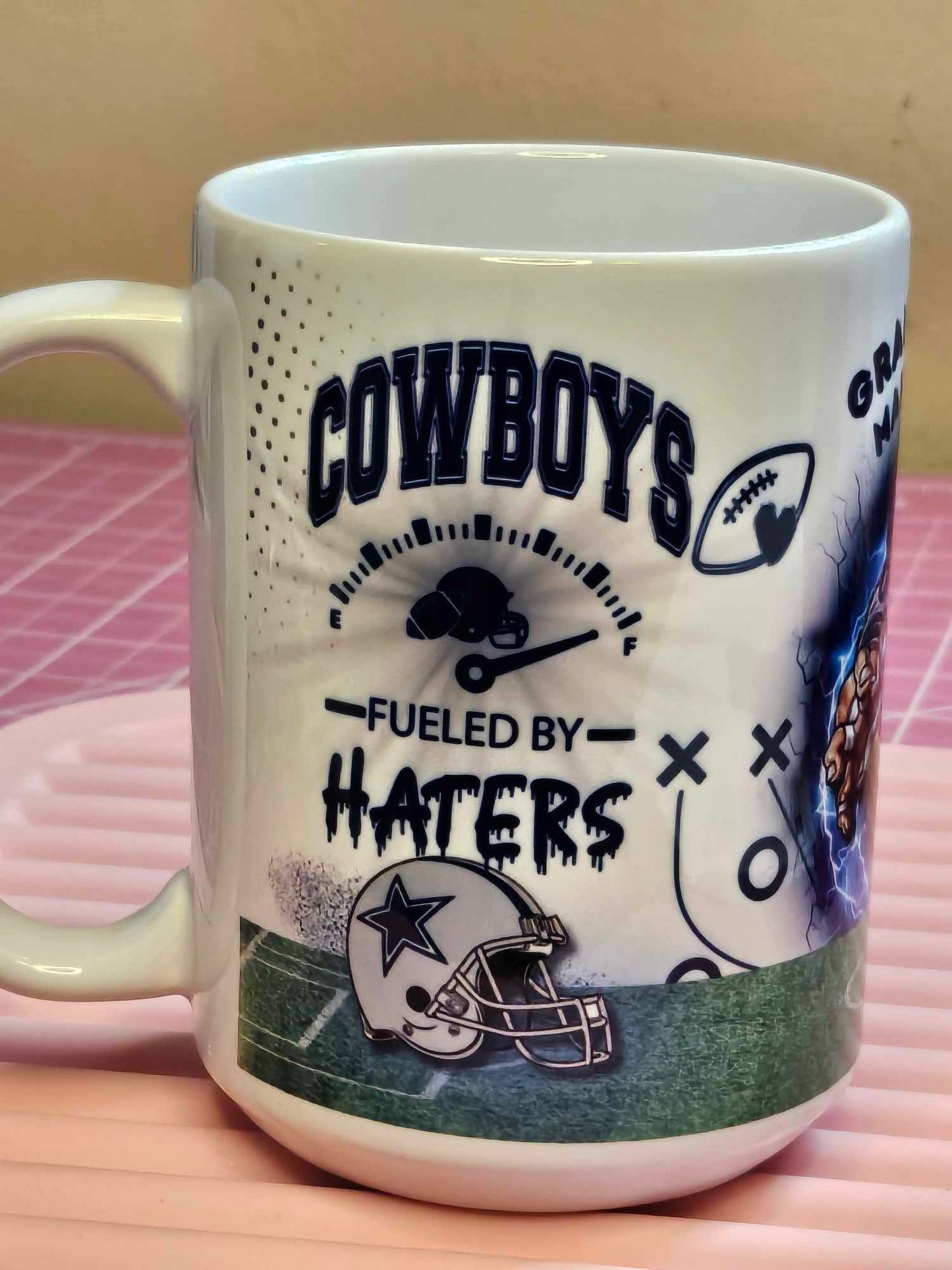 COWBOYS #1 FAN MUG (Personalized) 15oz