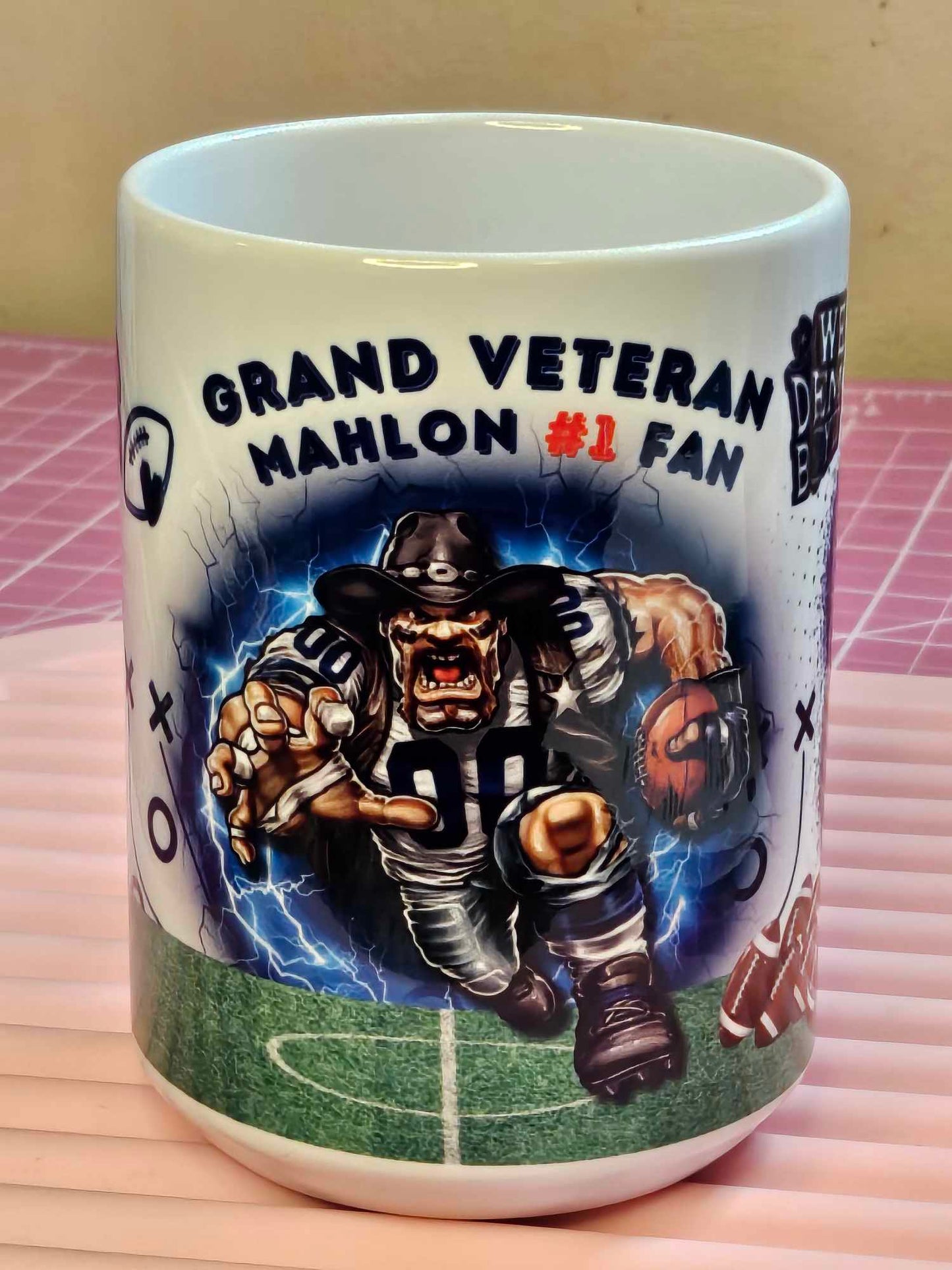COWBOYS #1 FAN MUG (Personalized) 15oz