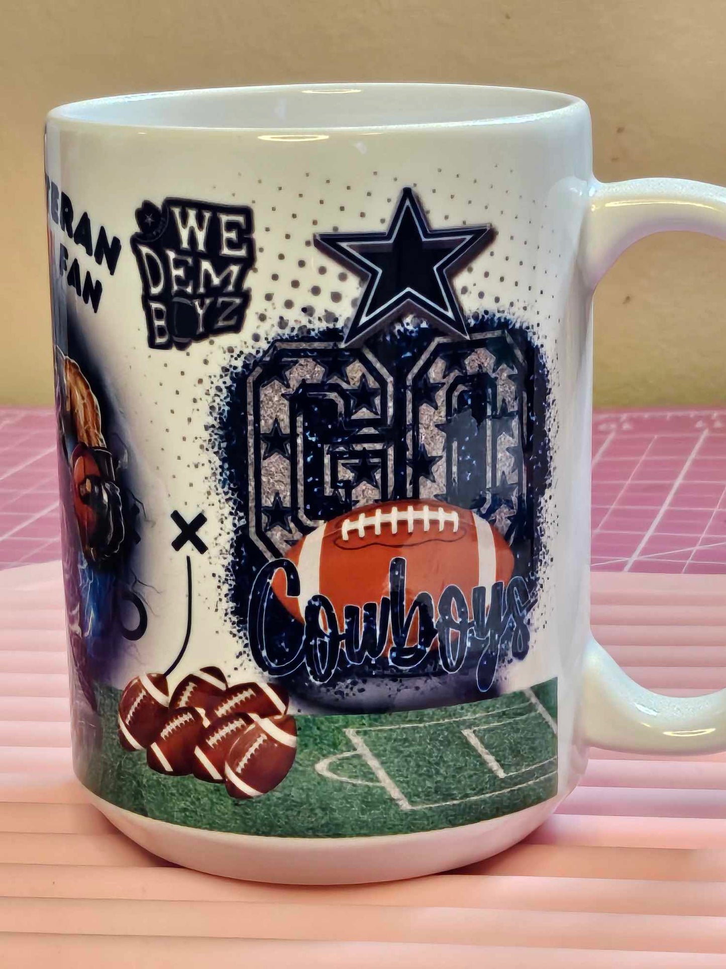 COWBOYS #1 FAN MUG (Personalized) 15oz