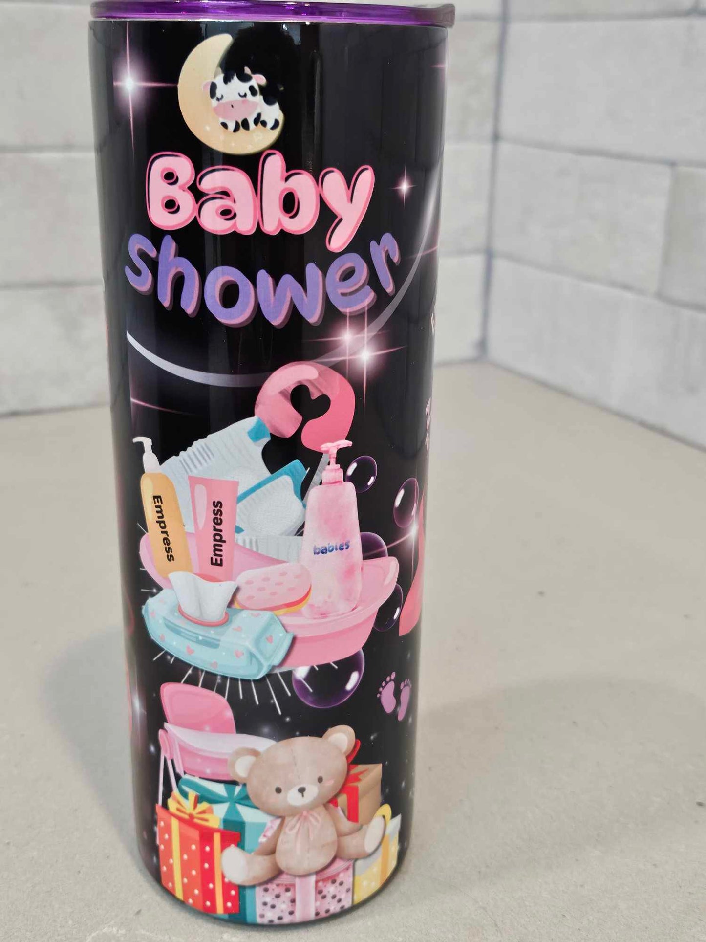 BABY SHOWER TUMBLER (Personalization) 20oz