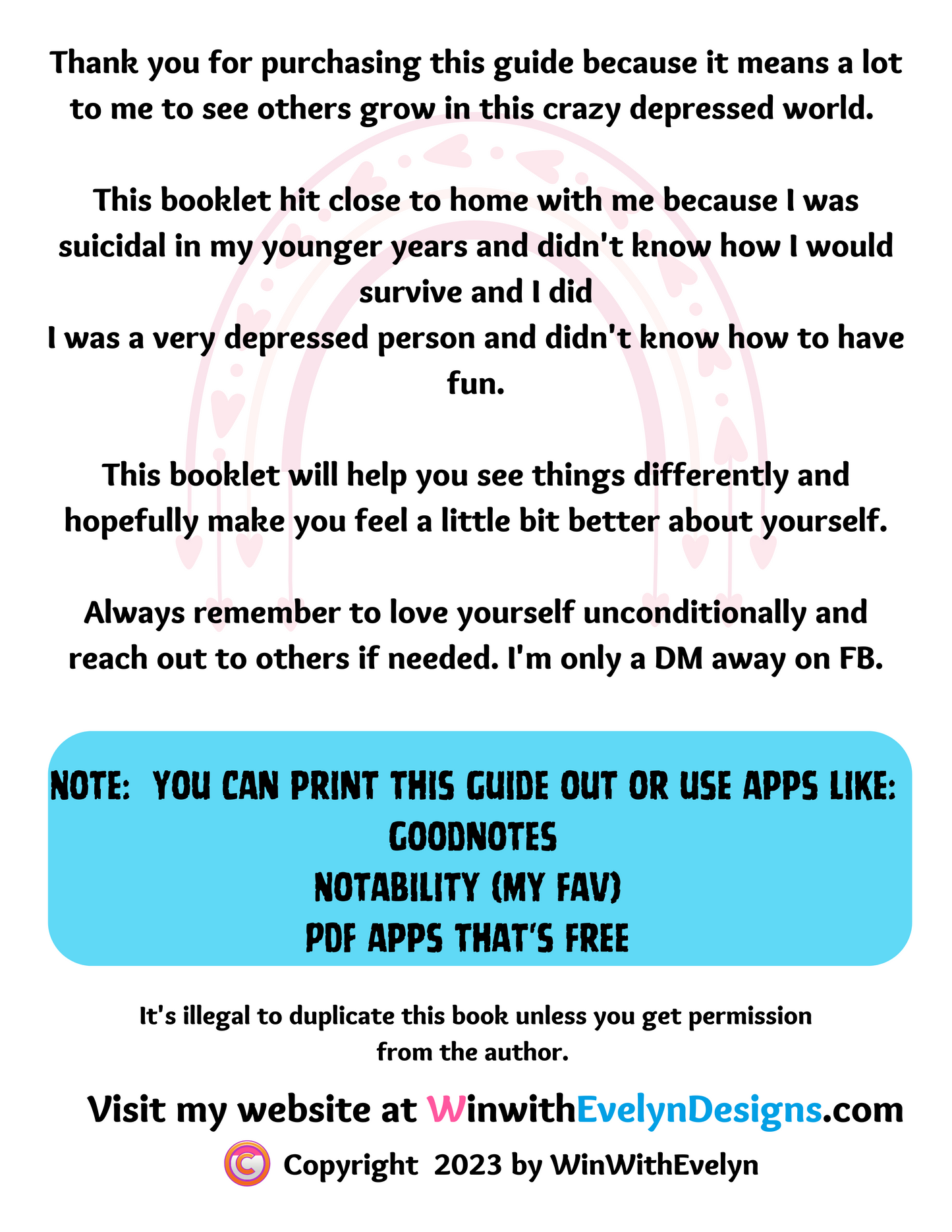 YOUR ONLY LIMIT IS YOUR MIND JOURNAL (118 Pages) Digital Guide