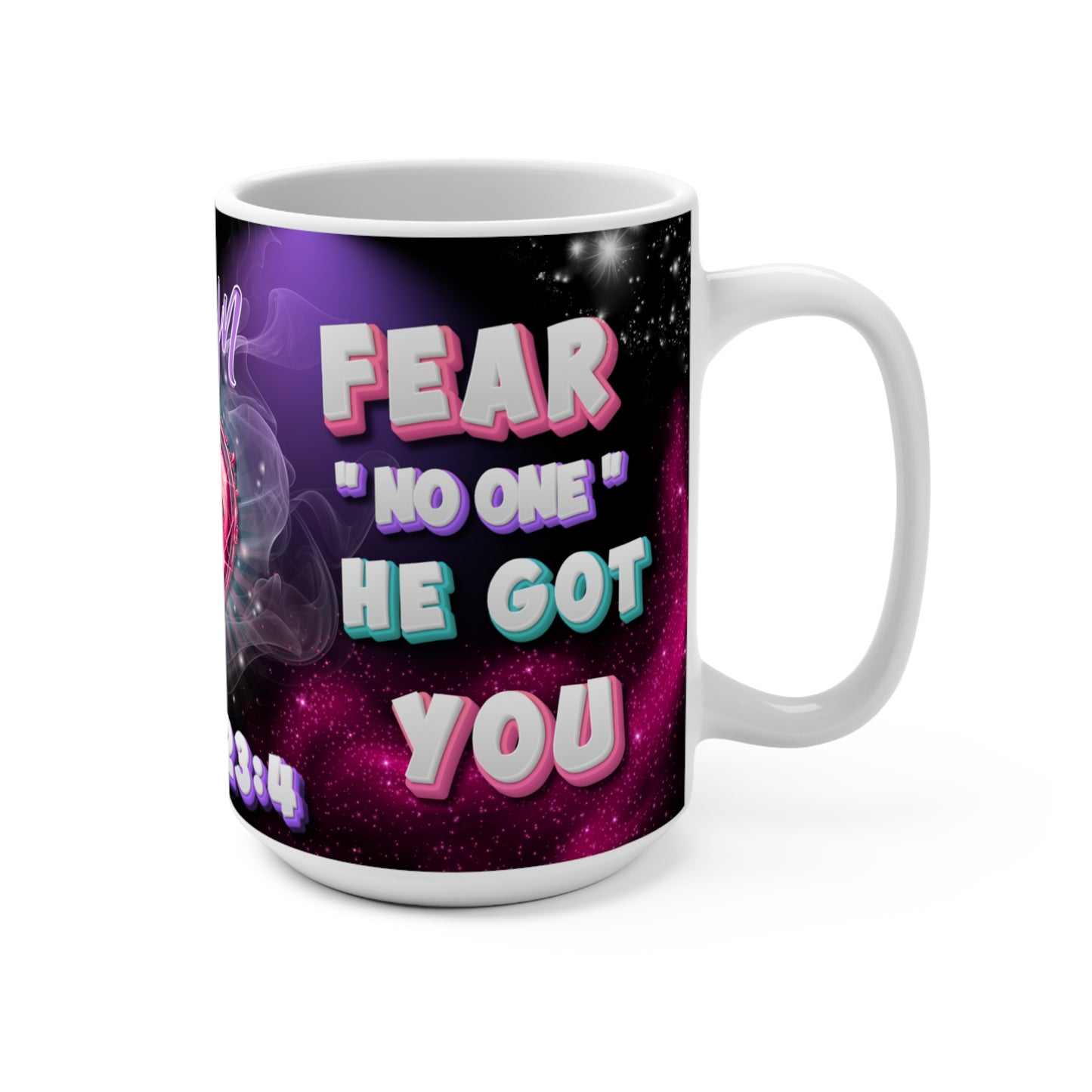 FEAR NO ONE COFFEE MUG 15oz
