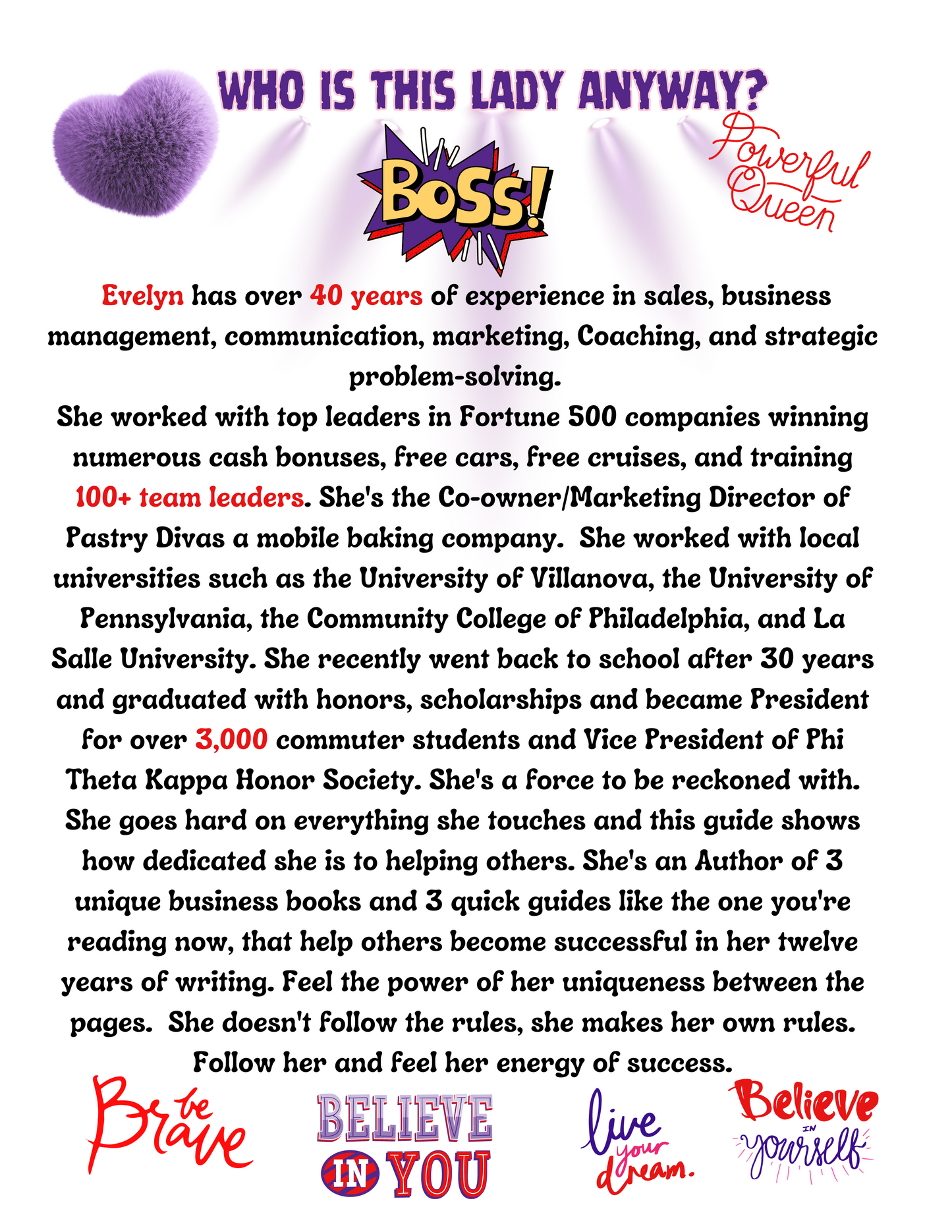 SHE'S FEARLESS (Digital Guide) 104 pages