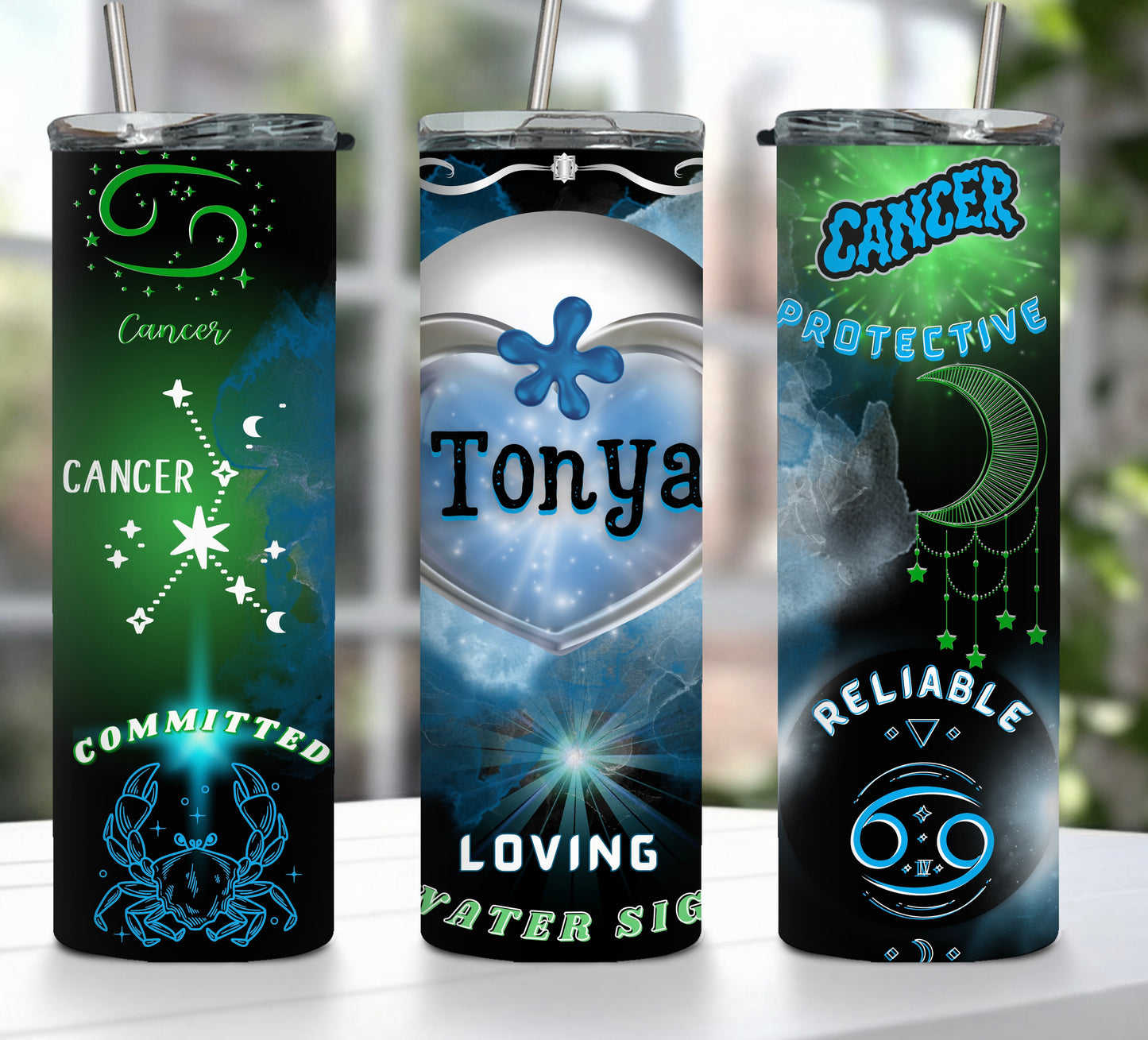 CANCER ZODIAC (Personalized) 20oz Tumbler