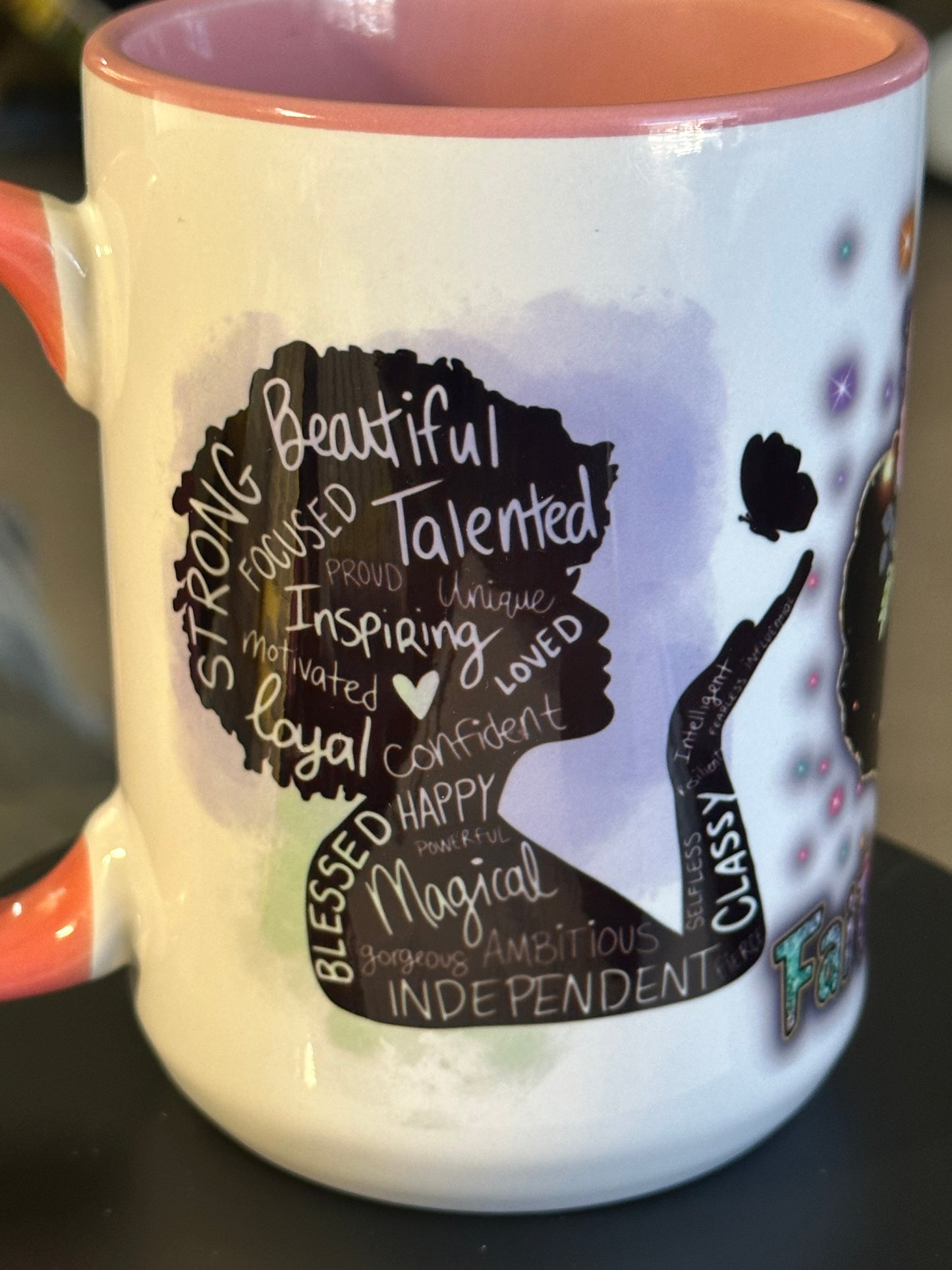 FAITH OVER FEAR (Pesonalized) 15oz Coffee Mug