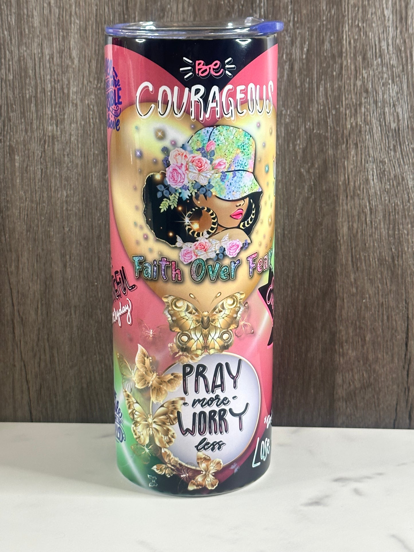 BE COURAGEOUS (Personalized) 20oz Tumbler