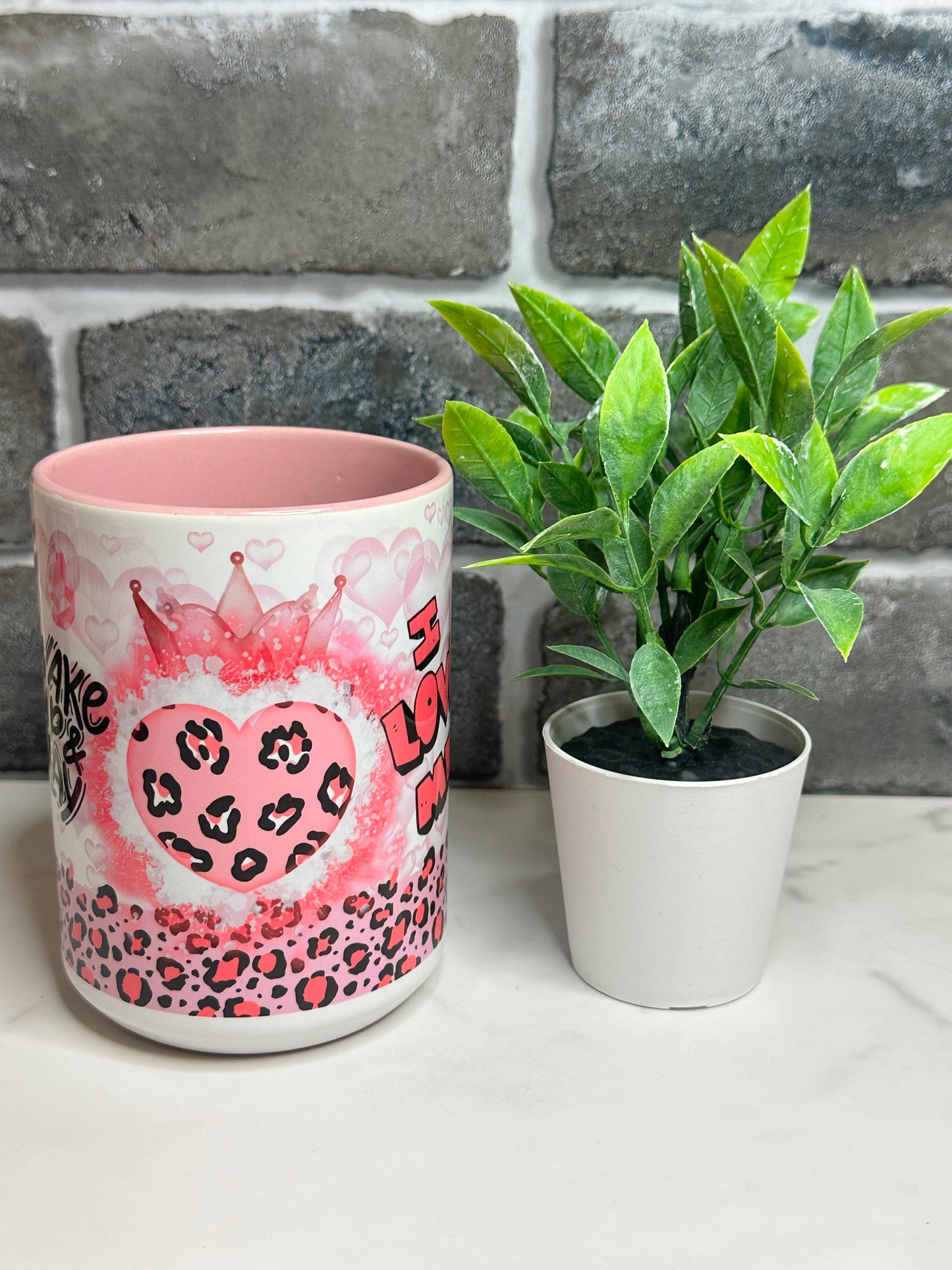 QUEEN OF HEARTS MUG (NON PERSONALIZED) 15oz