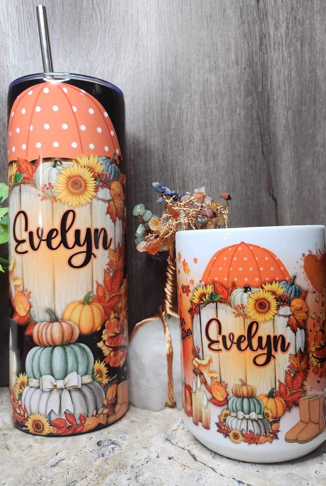 FALL SWEATER WEATHER MUG (Personalized ) 15oz