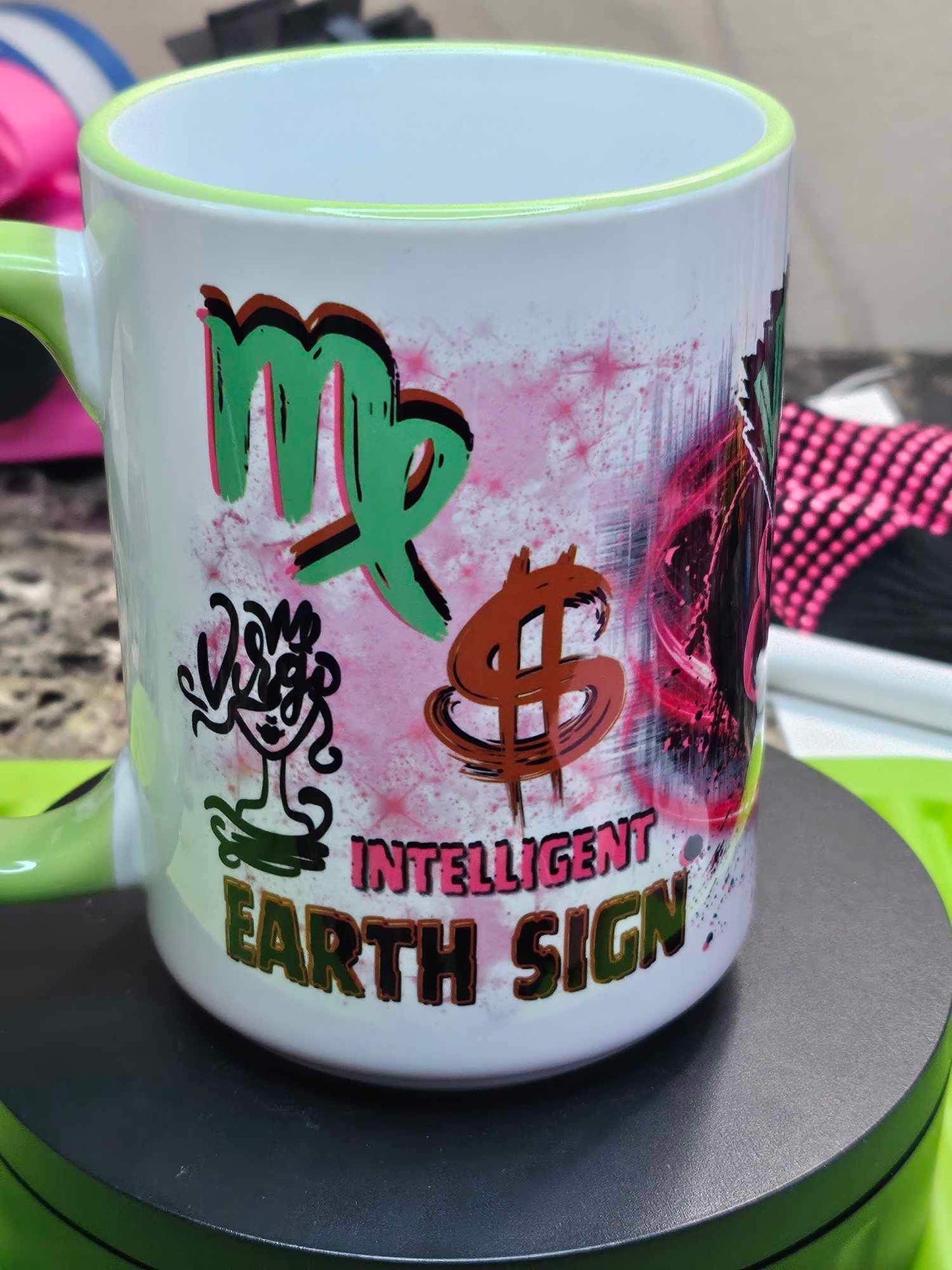 VIRGO ZODIAC MUG (150z ) Personalized