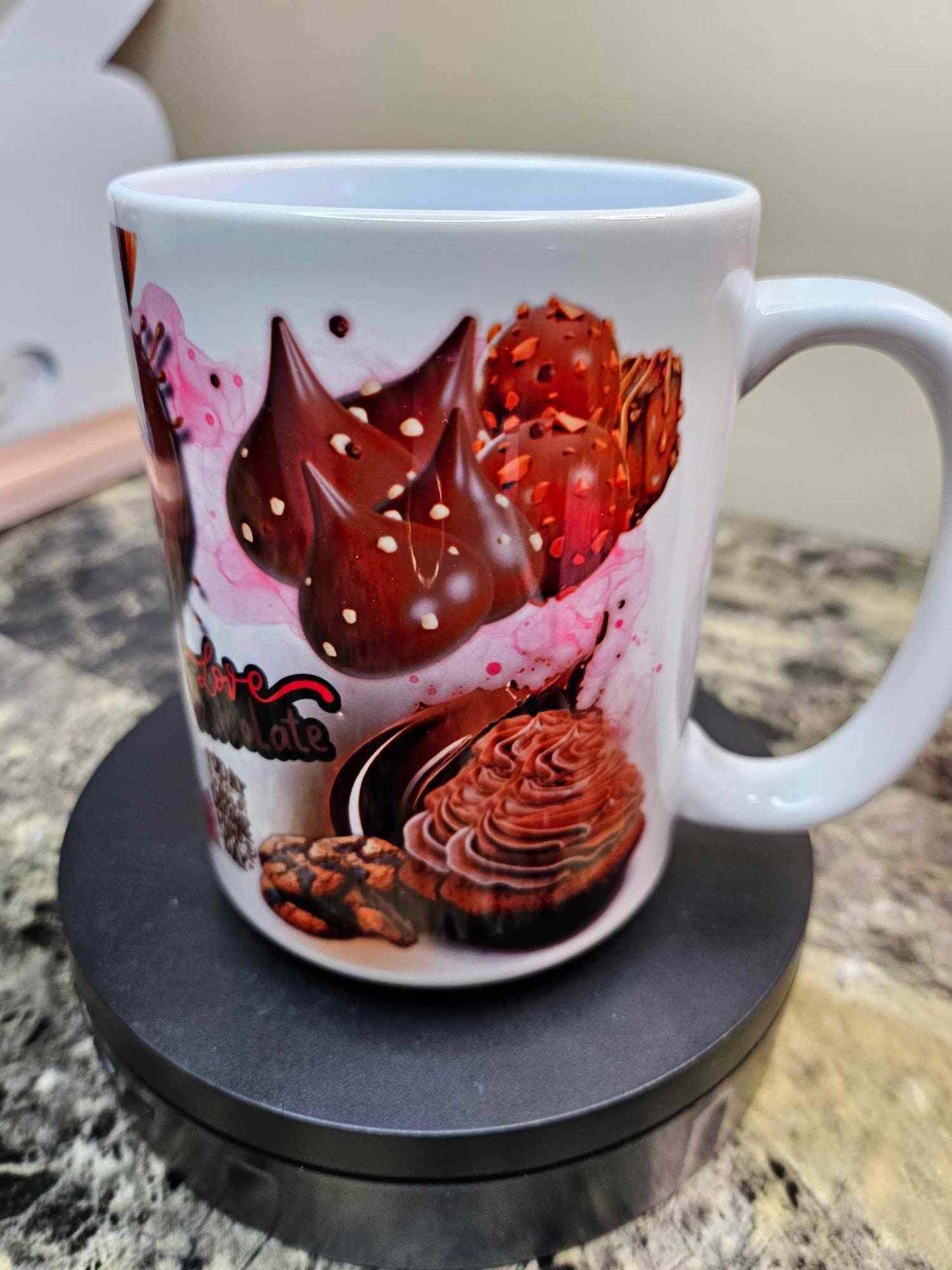 CHOCOLATE CLUB COFFEE MUG (15oz ) Personalization