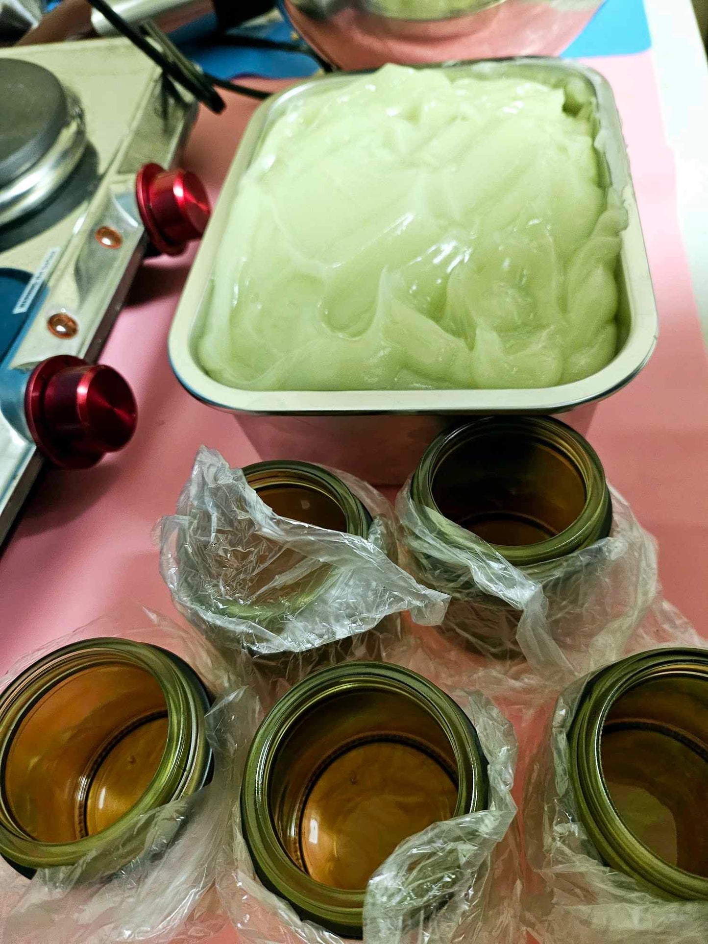 COOLZY GEL (ORGANIC) 1oz & 4oz Glass and Glass Pump Jar