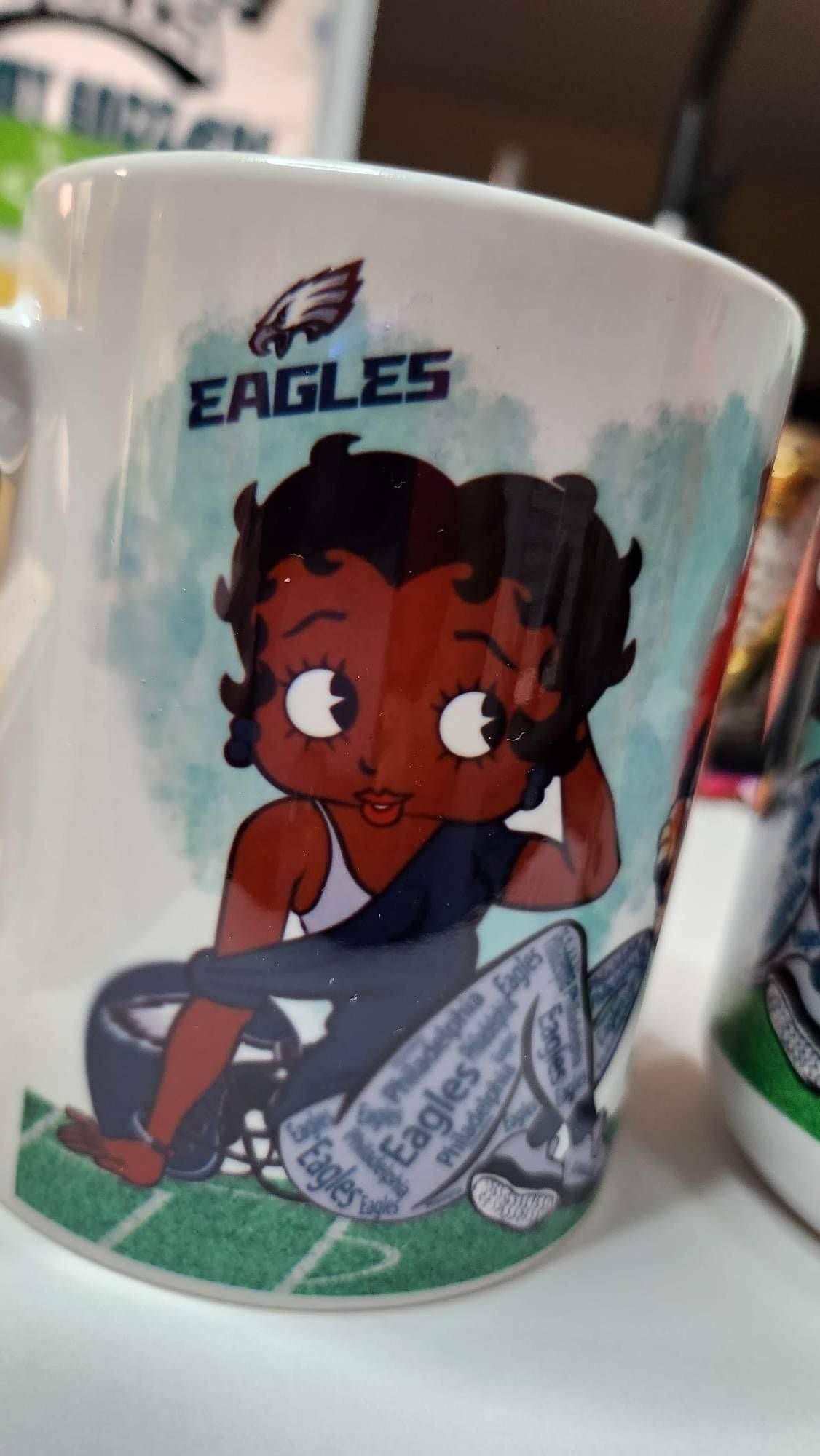 EAGLES #1 FAN MUGs (3 versions) (Personalized) 15oz