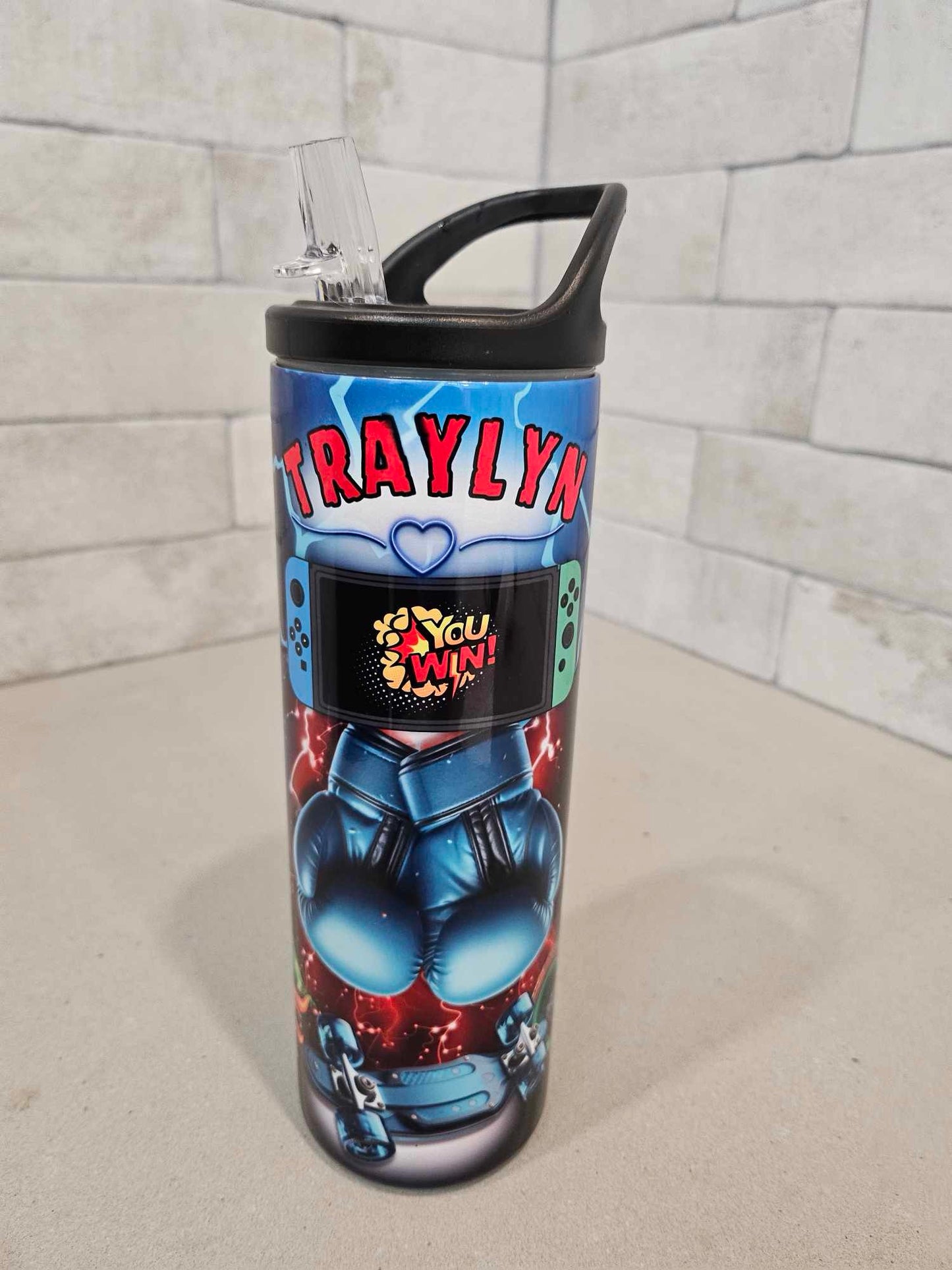 HIS WORLD (Personalized) 20oz Tumbler