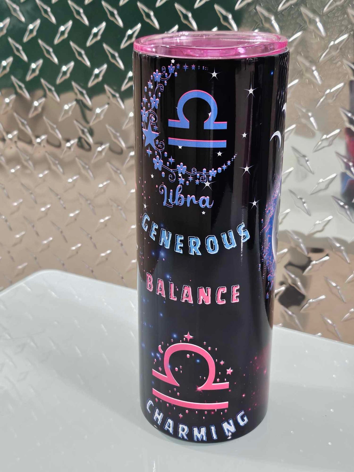 LIBRA ZODIAC (Personalized) 20oz tumbler