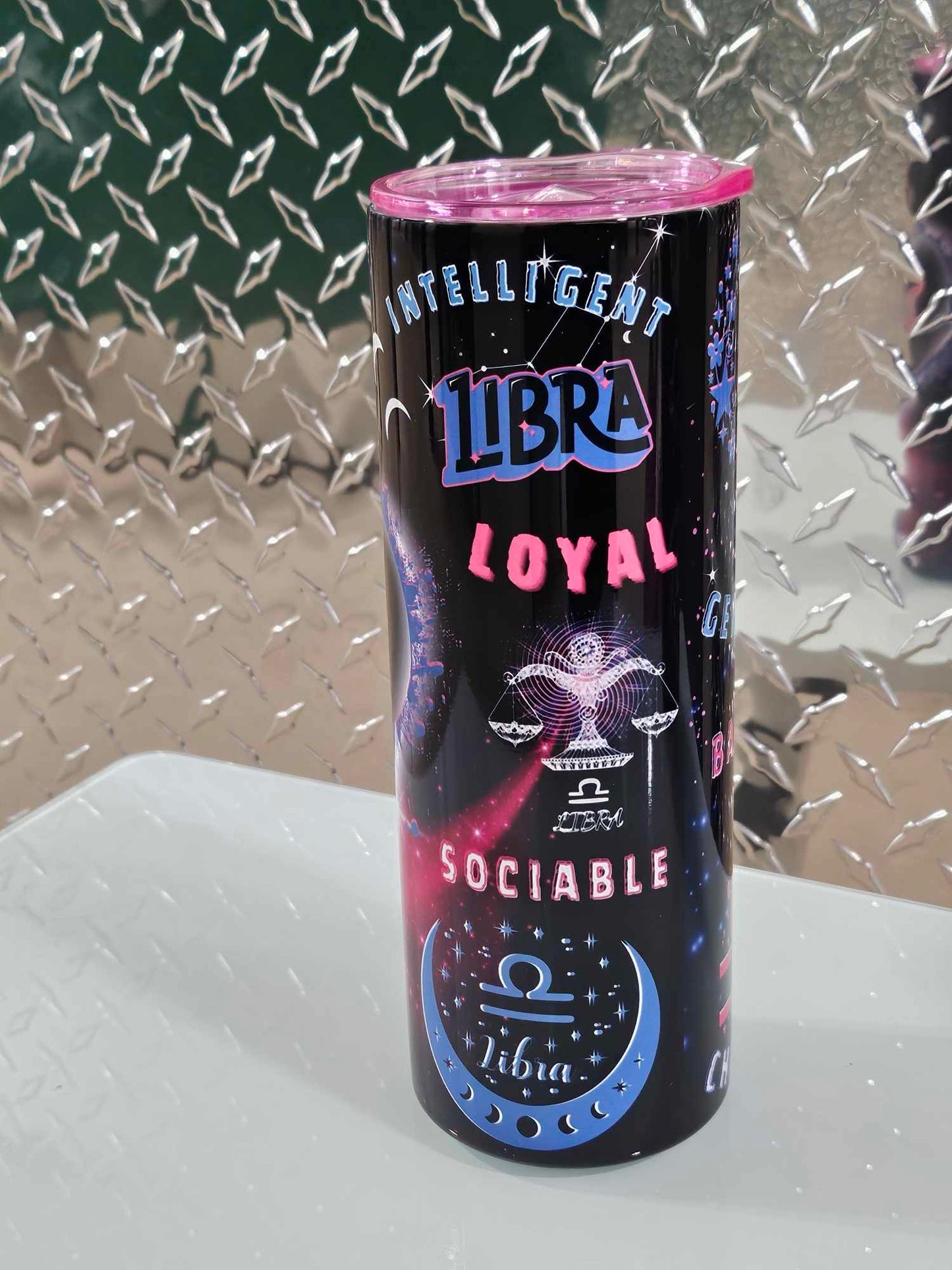 LIBRA ZODIAC (Personalized) 20oz tumbler