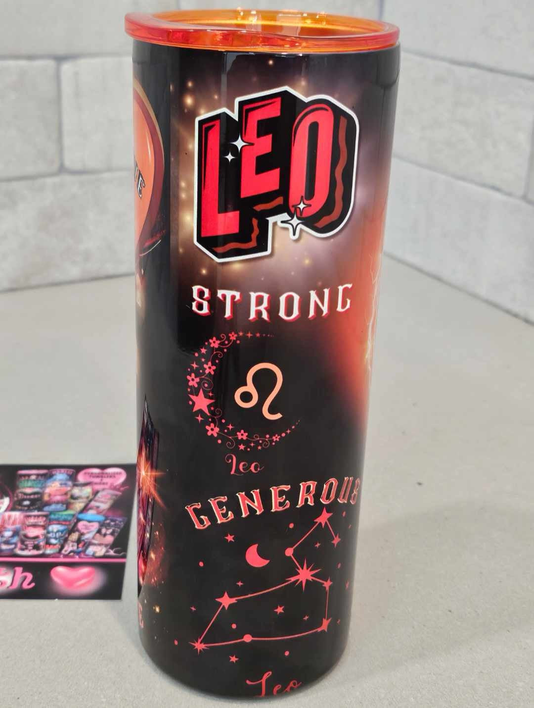 LEO ZODIAC (Personalized) 20oz Tumbler
