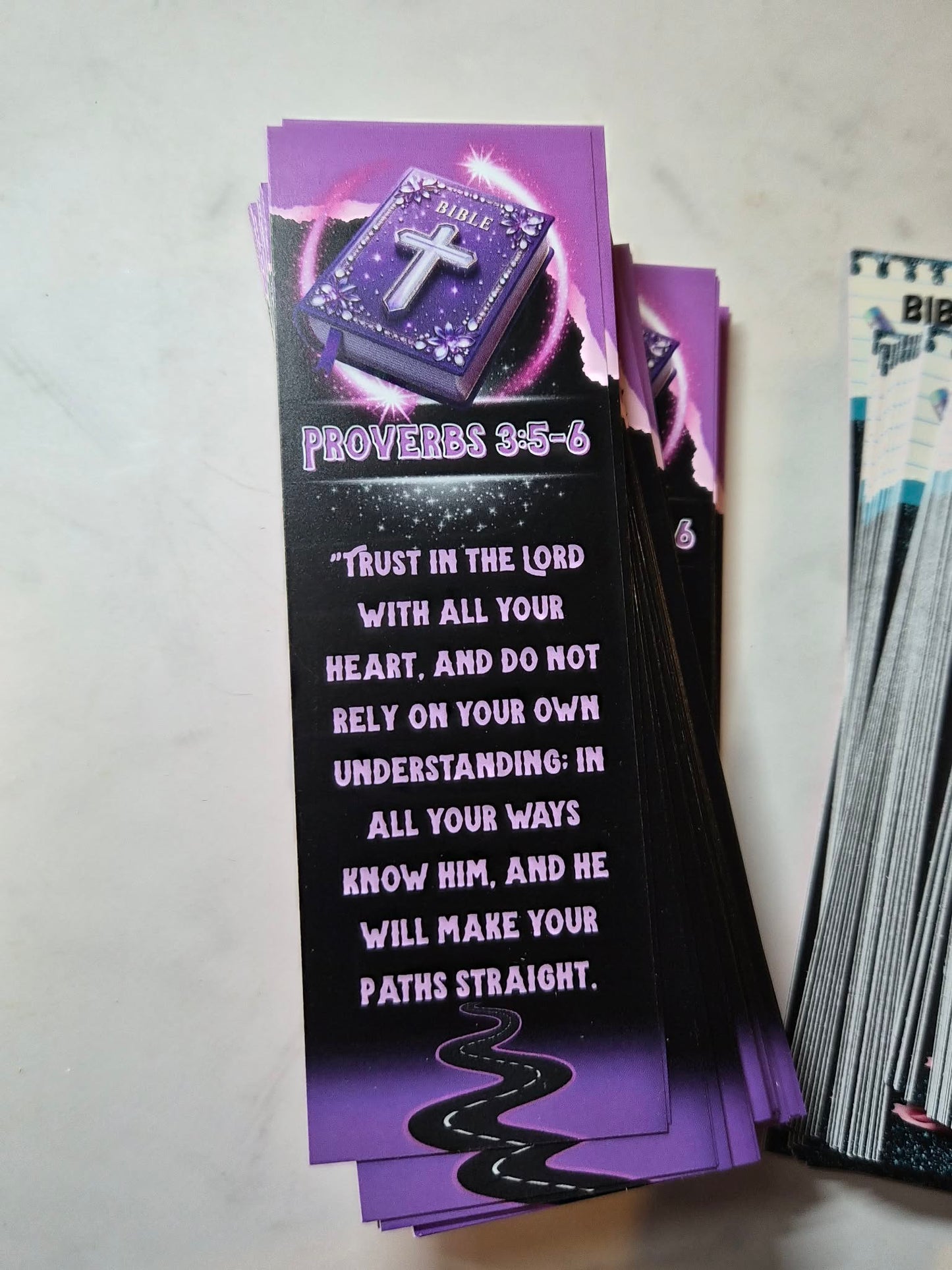 BOOK MARKER SETS (SIZE 2X6) LAMINATED