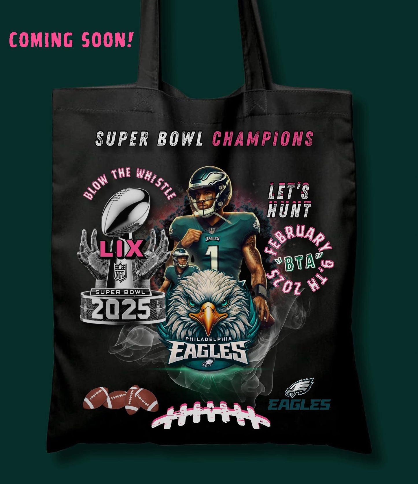 TOTE BAGS (PERSONALIZED) 100% Cotton