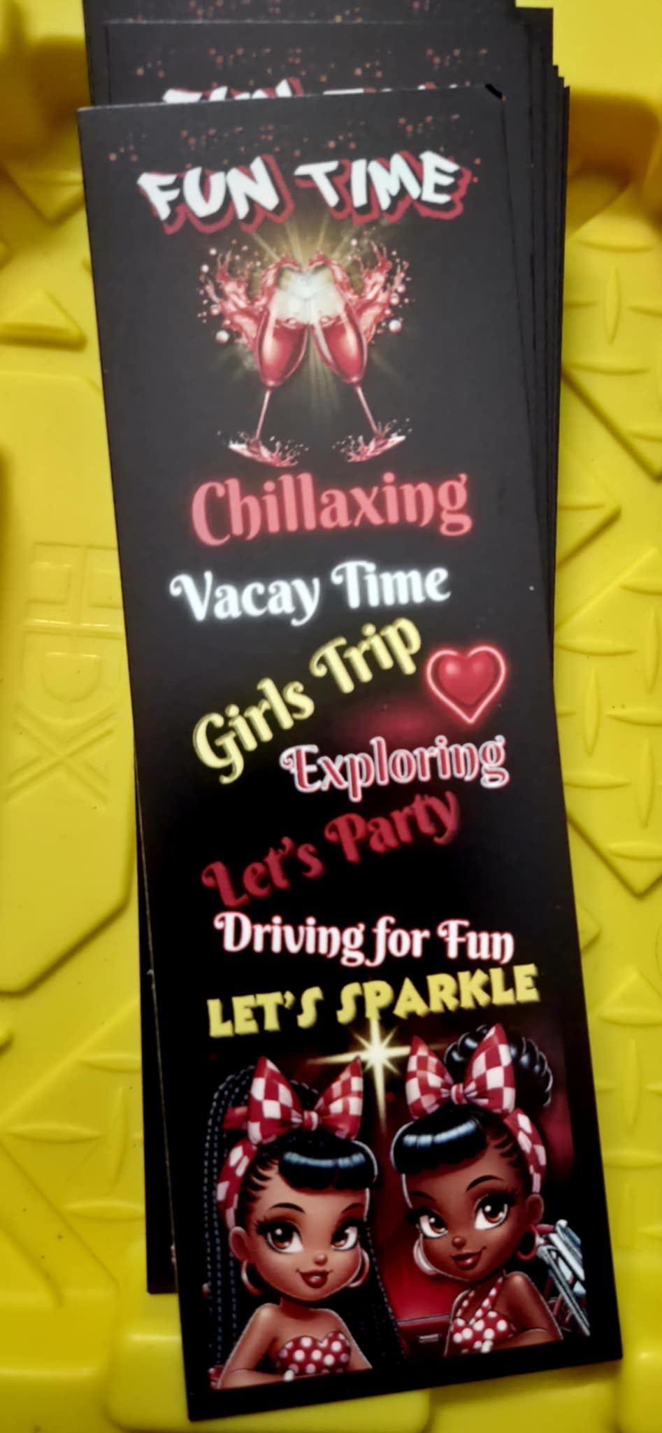 BOOK MARKER SETS (SIZE 2X6) LAMINATED