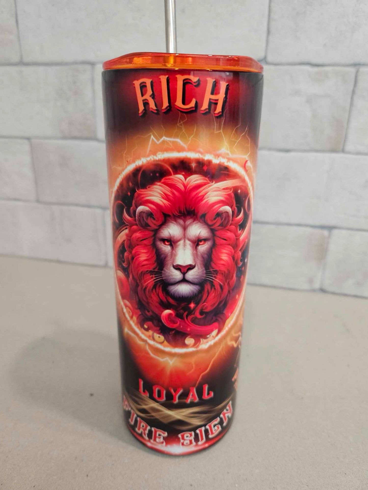 LEO ZODIAC (Personalized) 20oz Tumbler
