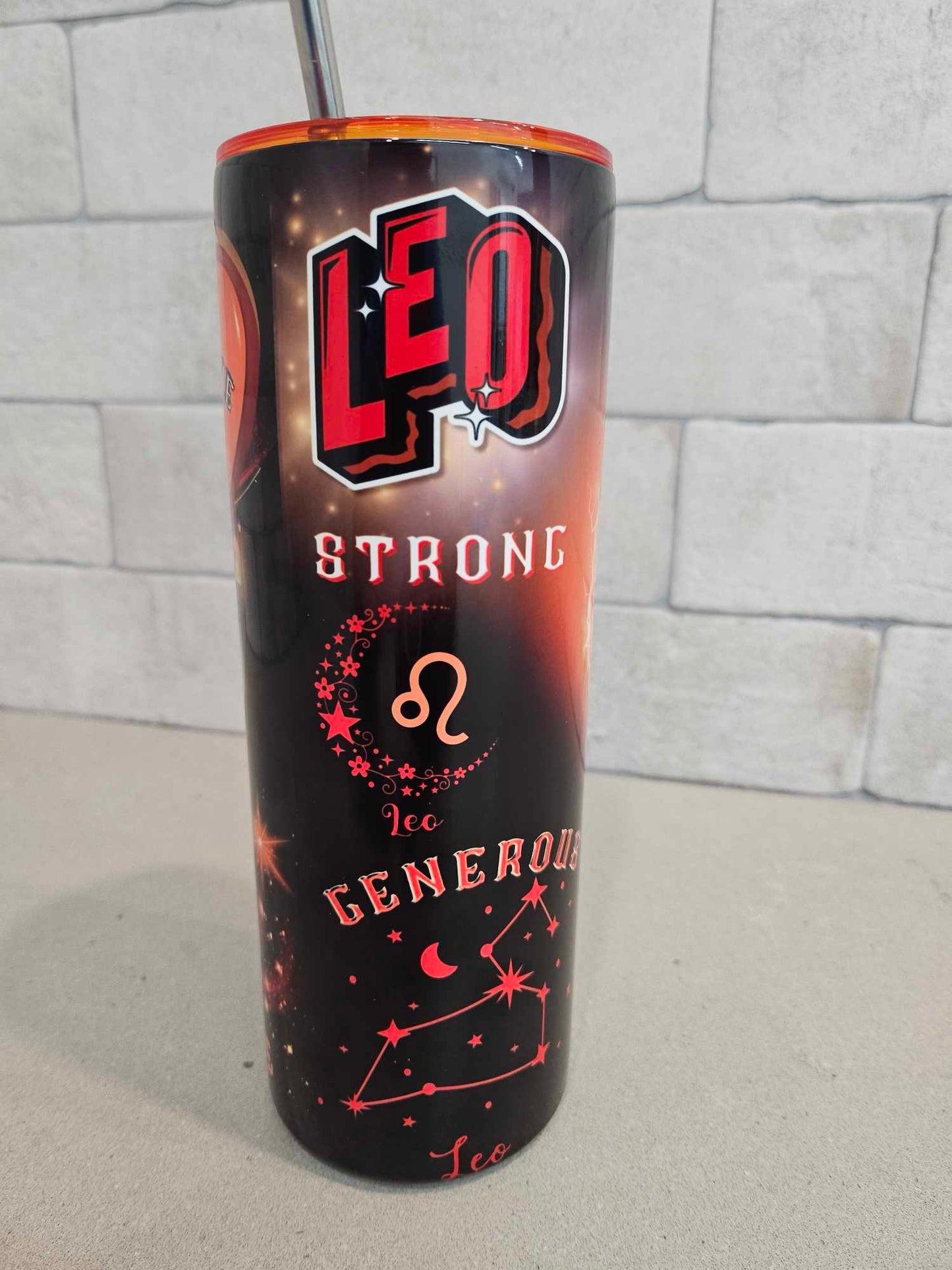 LEO ZODIAC (Personalized) 20oz Tumbler