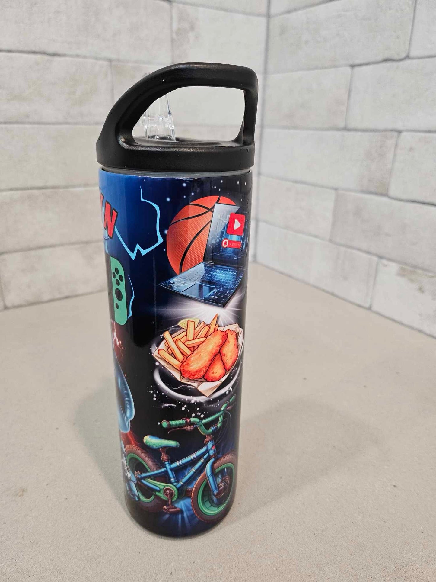 HIS WORLD (Personalized) 20oz Tumbler