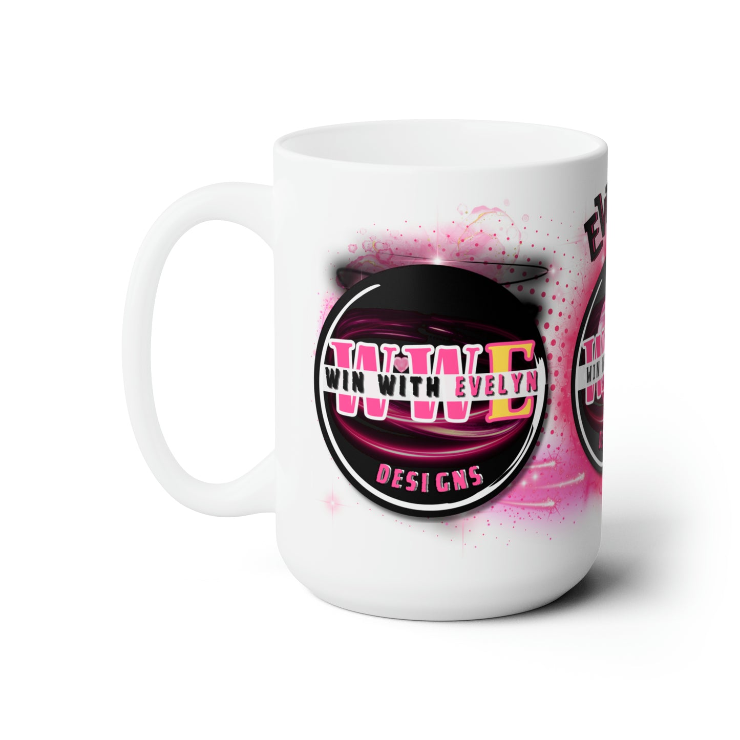LOGO/QR CODE/CUSTOM DESIGN PERSONALIZED MUG 15oz CERAMIC
