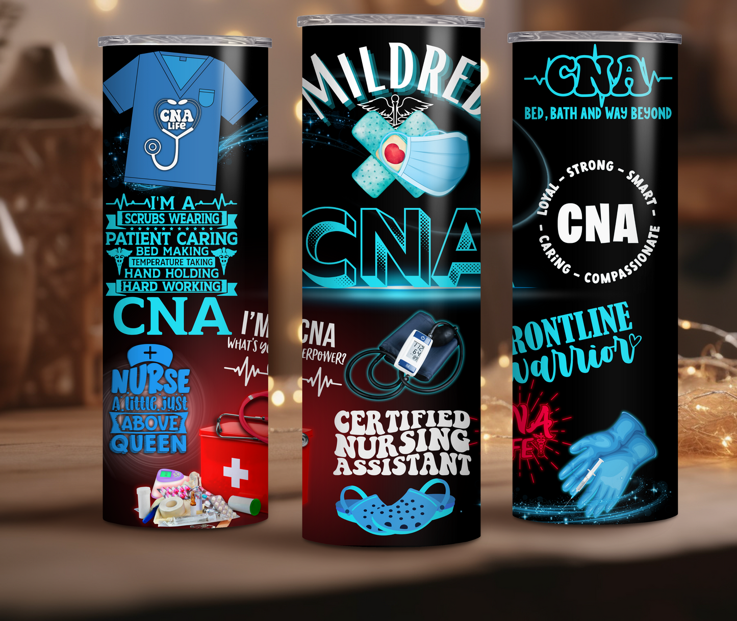 CNA (NURSE) 20oz Personalized Tumbler