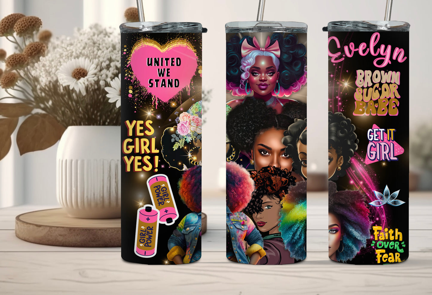 BROWN SUGAR BABE (Personalized) 20oz Tumbler