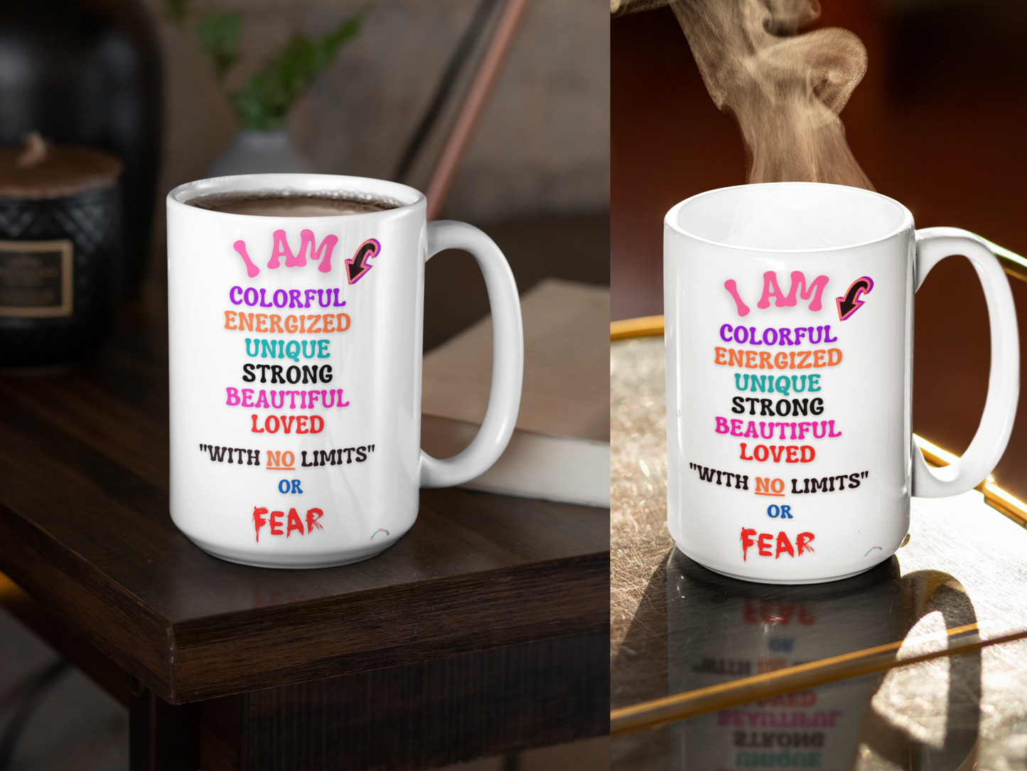 I AM (Non Personalized) 15oz mug