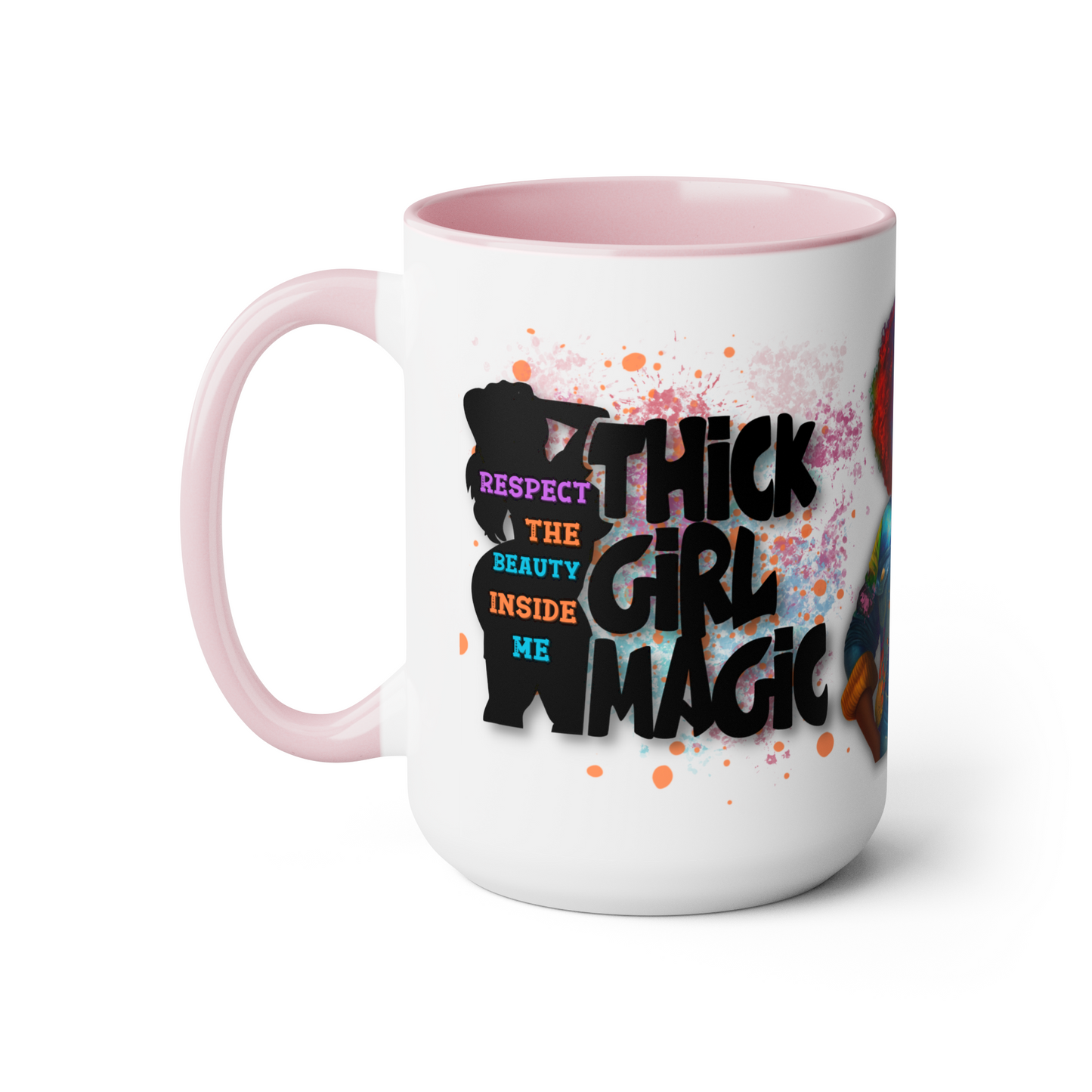 THICK GRIL MAGIC MUG (Personalized) 15oz