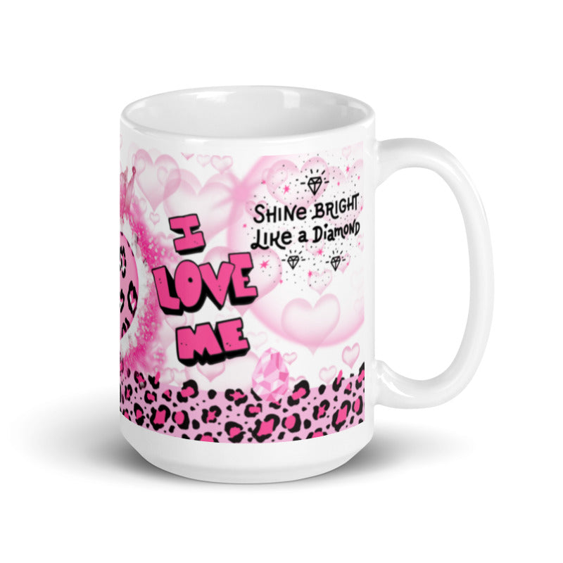 QUEEN OF HEARTS MUG (NON PERSONALIZED) 15oz