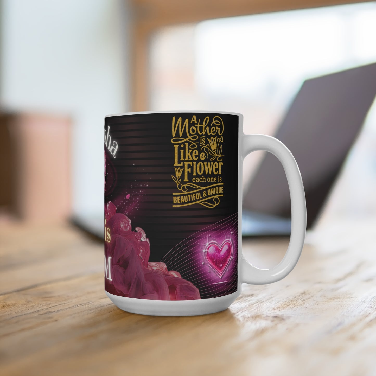 MOTHER'S DAY 15oz CERAMIC MUG (Personalized)