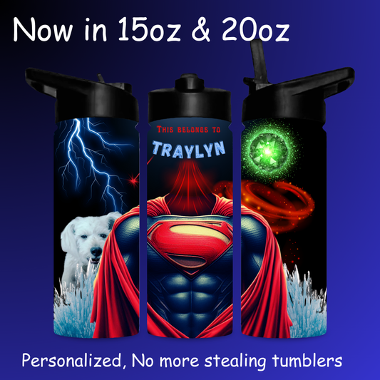 KIDS TUMBLERS 15OZ AND 20OZ (FLIP TOP) TUMBLERS