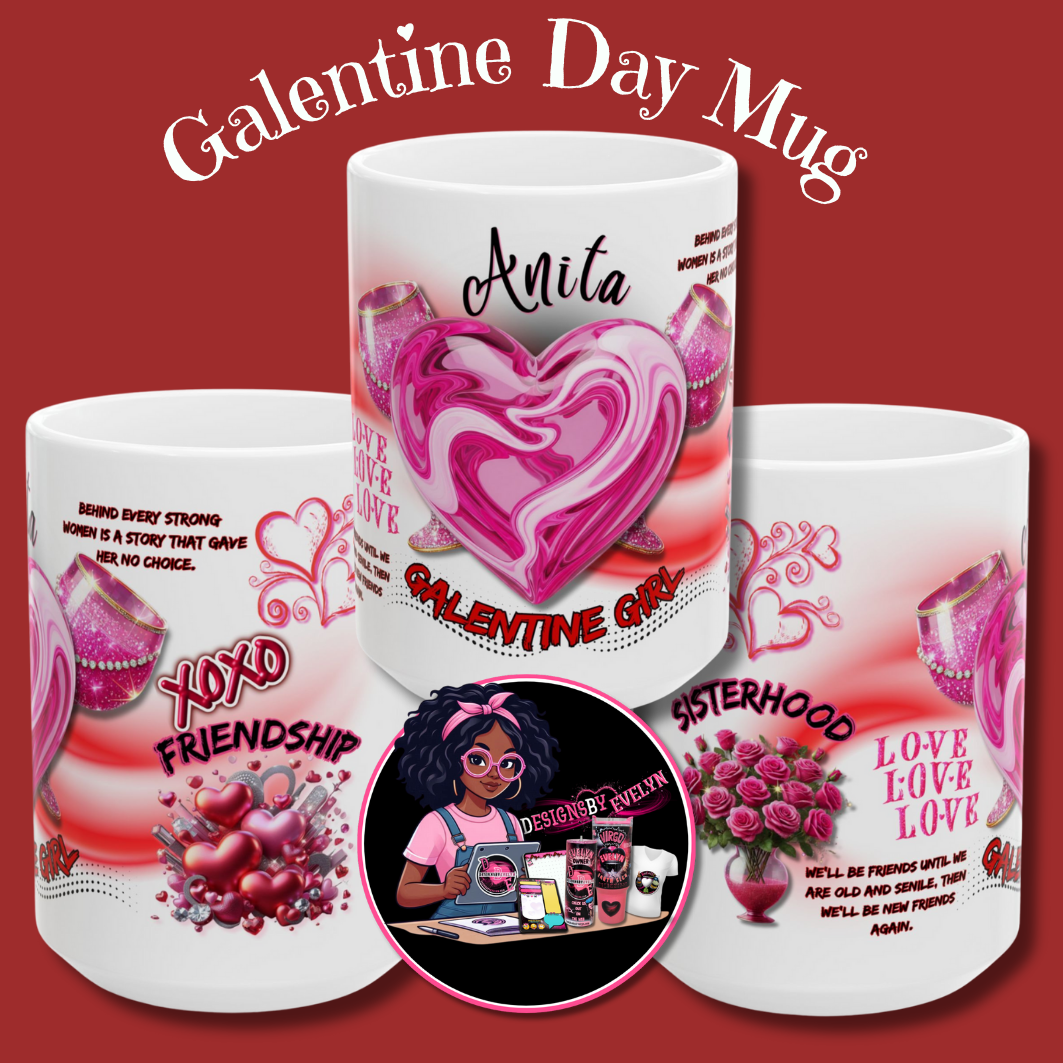 GALANTINE GIRL (15oz Ceramic Mug)