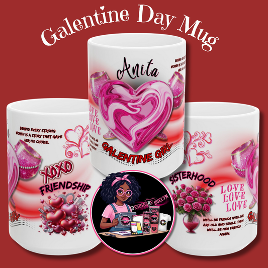 GALANTINE GIRL (15oz Ceramic Mug)