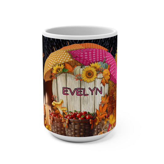 FALL UMBRELLA STYLE (Personalized ) 15oz