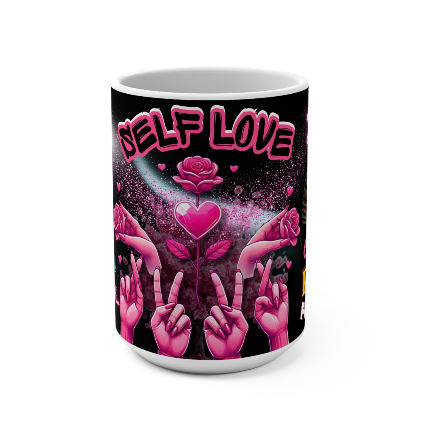 SELF LOVE CLUB MUG (Personalized) 15oz