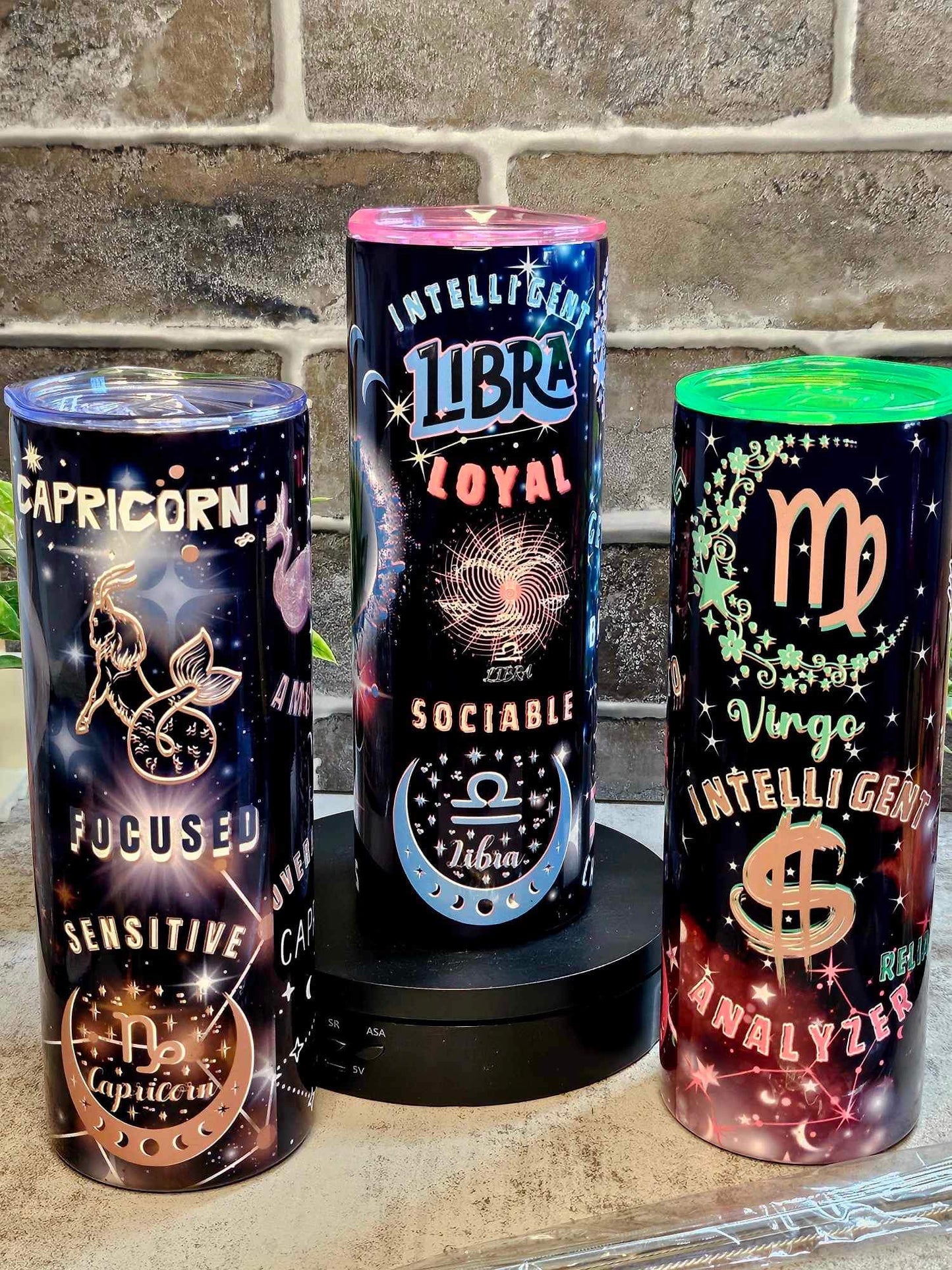 CAPRICORN ZODIAC (Personalized) 20oz Tumbler