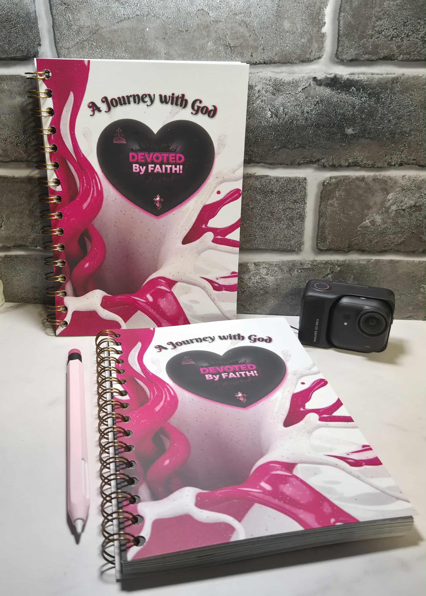 DEVOTED BY FAITH NOTEBOOK (5.8 X 8.3)