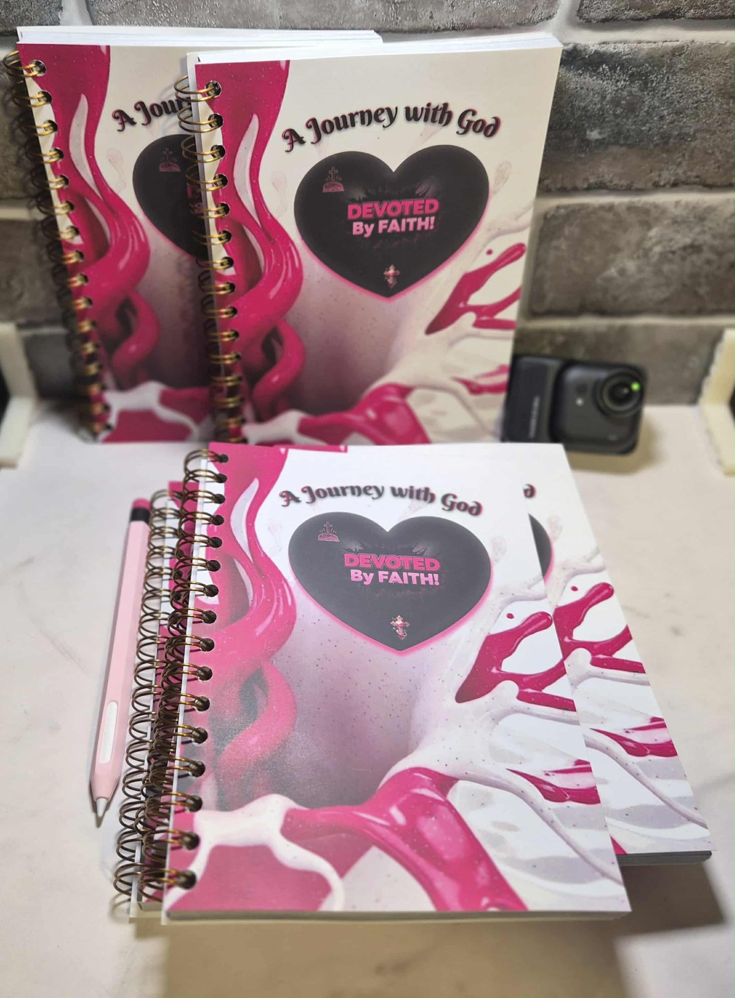 DEVOTED BY FAITH NOTEBOOK (5.8 X 8.3)