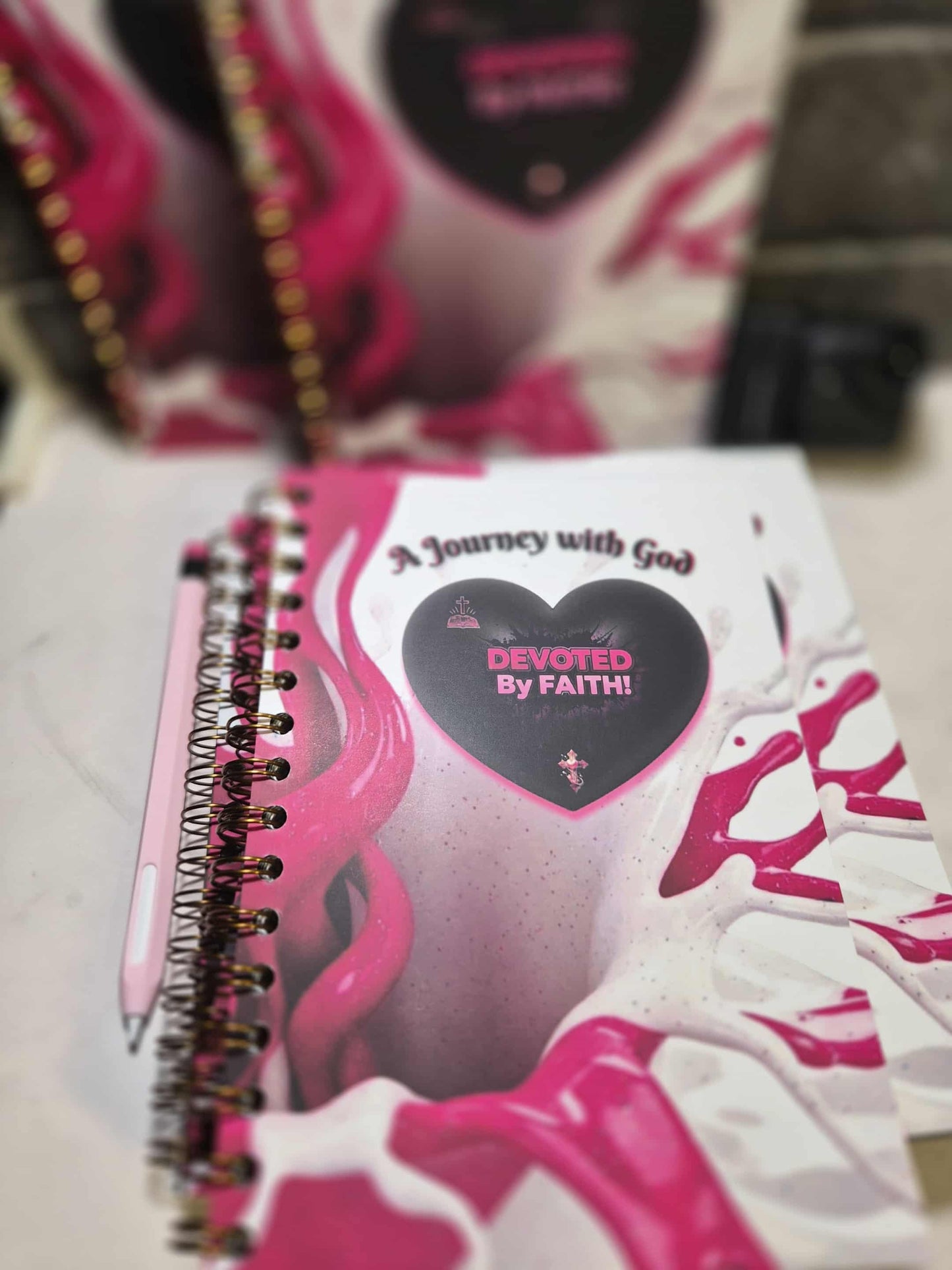 DEVOTED BY FAITH NOTEBOOK (5.8 X 8.3)